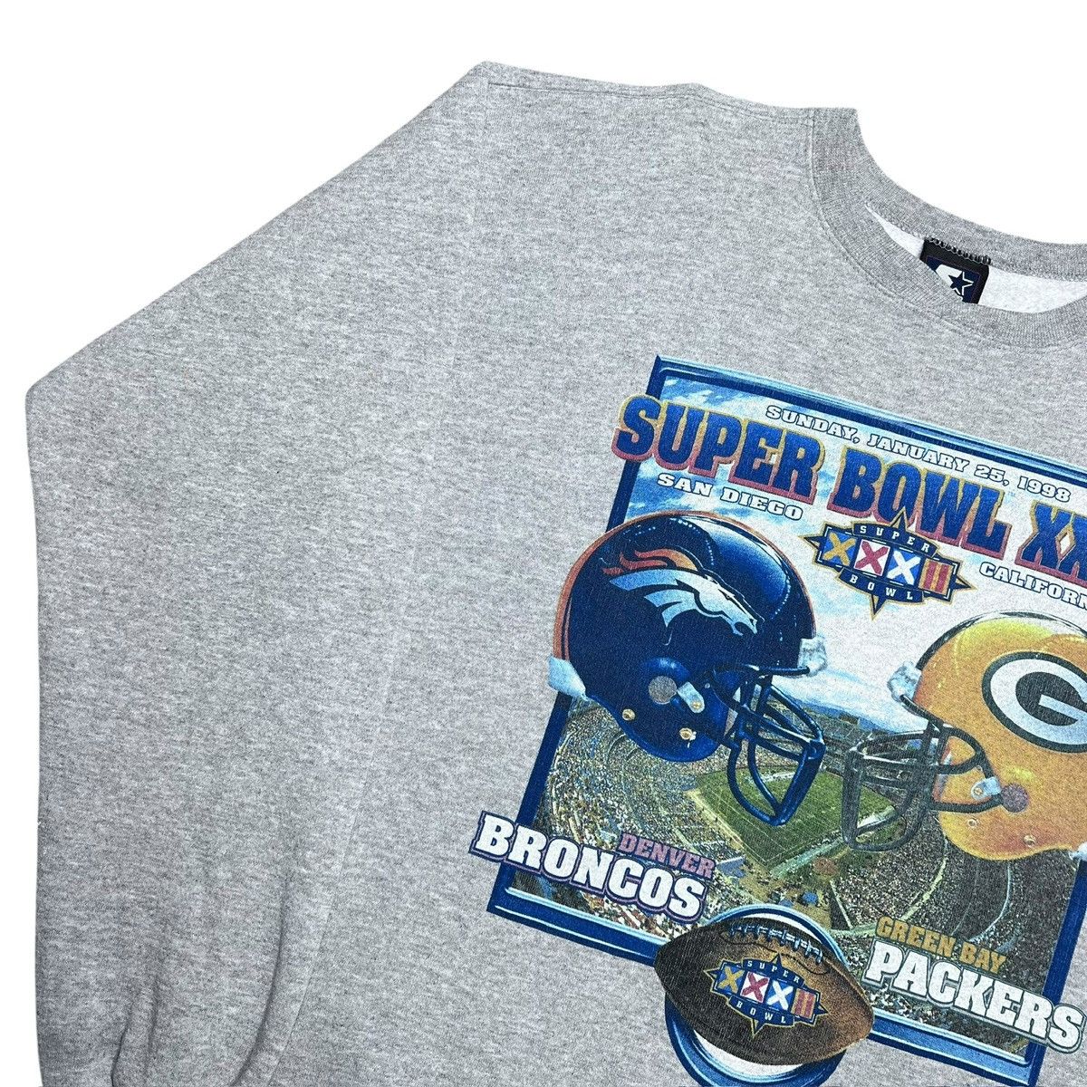 Starter 1998 NFL Denver Broncos Green Bay Packers Starter Sweatshirt Size US L / EU 52-54 / 3 - 19 Thumbnail