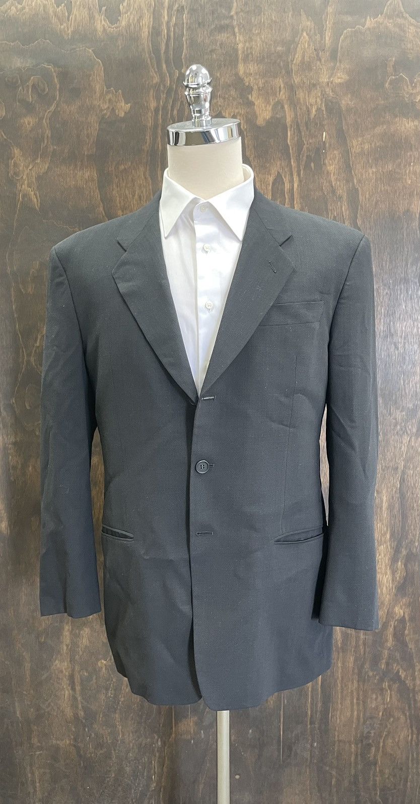 Armani Collezioni × Vintage Prince of Wales Check Jacket Size 42R - 1 Thumbnail