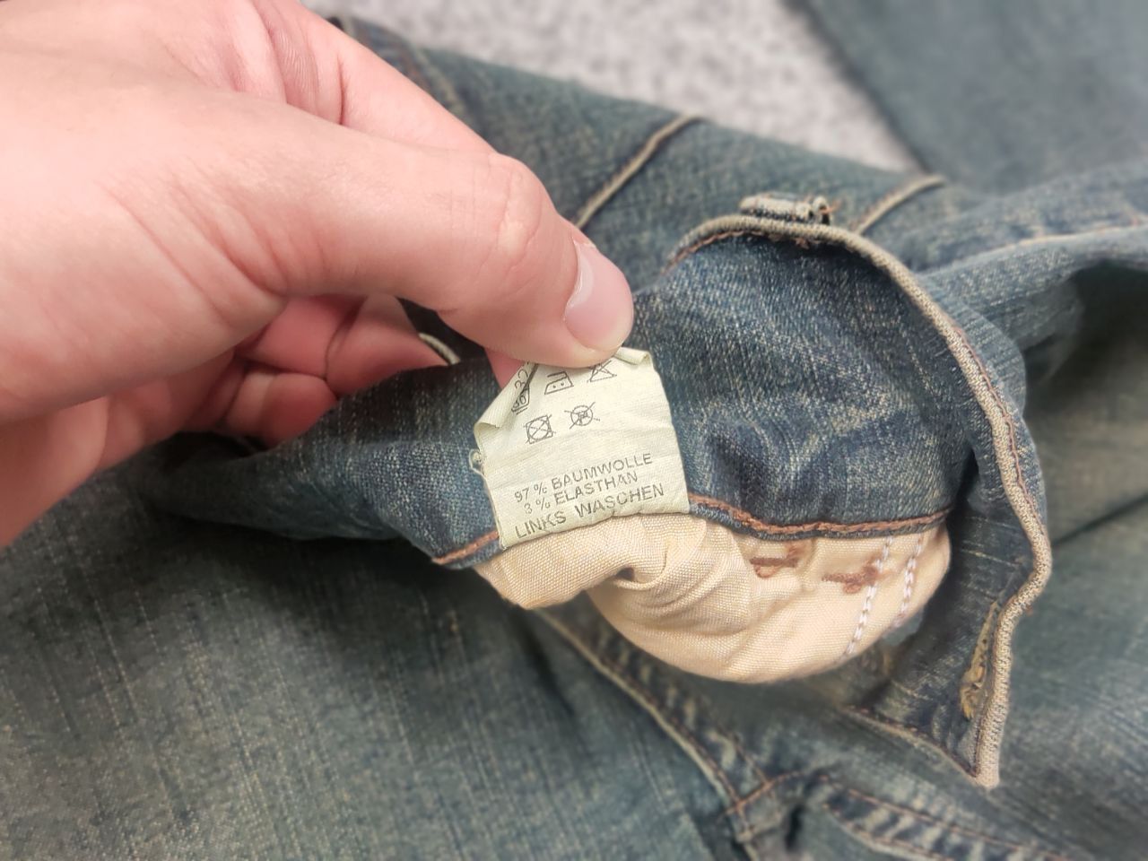 If Six Was Nine Vintage if six was nine Y2K style flared Bootkot denim Jeans Size 30" / US 8 / IT 44 - 13 Thumbnail
