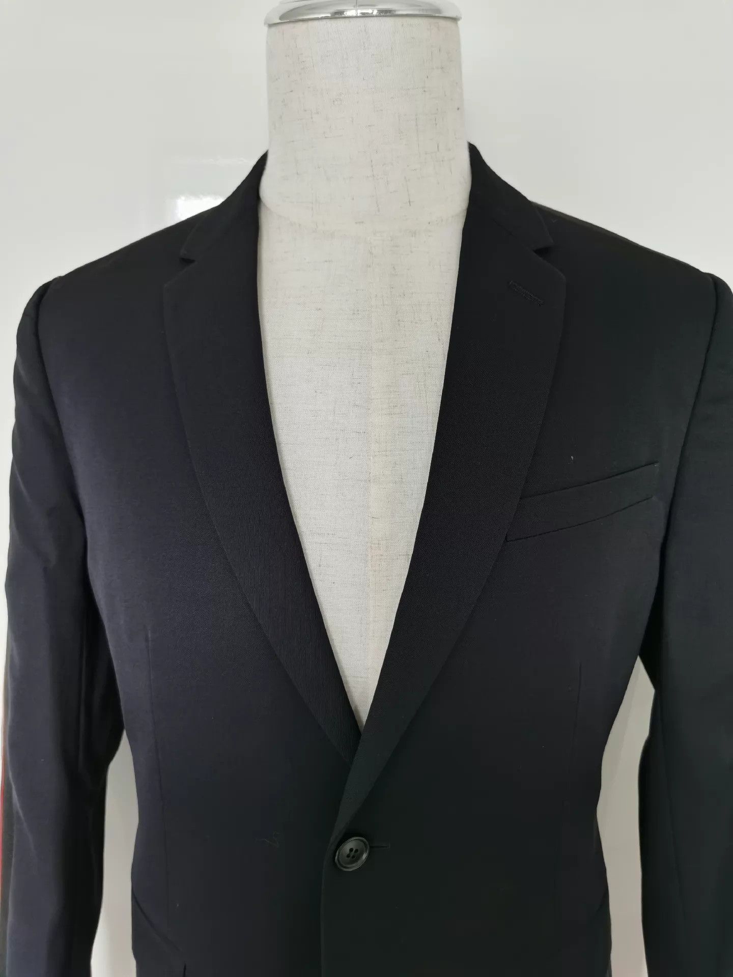 Dior DIOR HOMME Wool Blazer Side Stripe Size 50 Size 50R - 4 Thumbnail