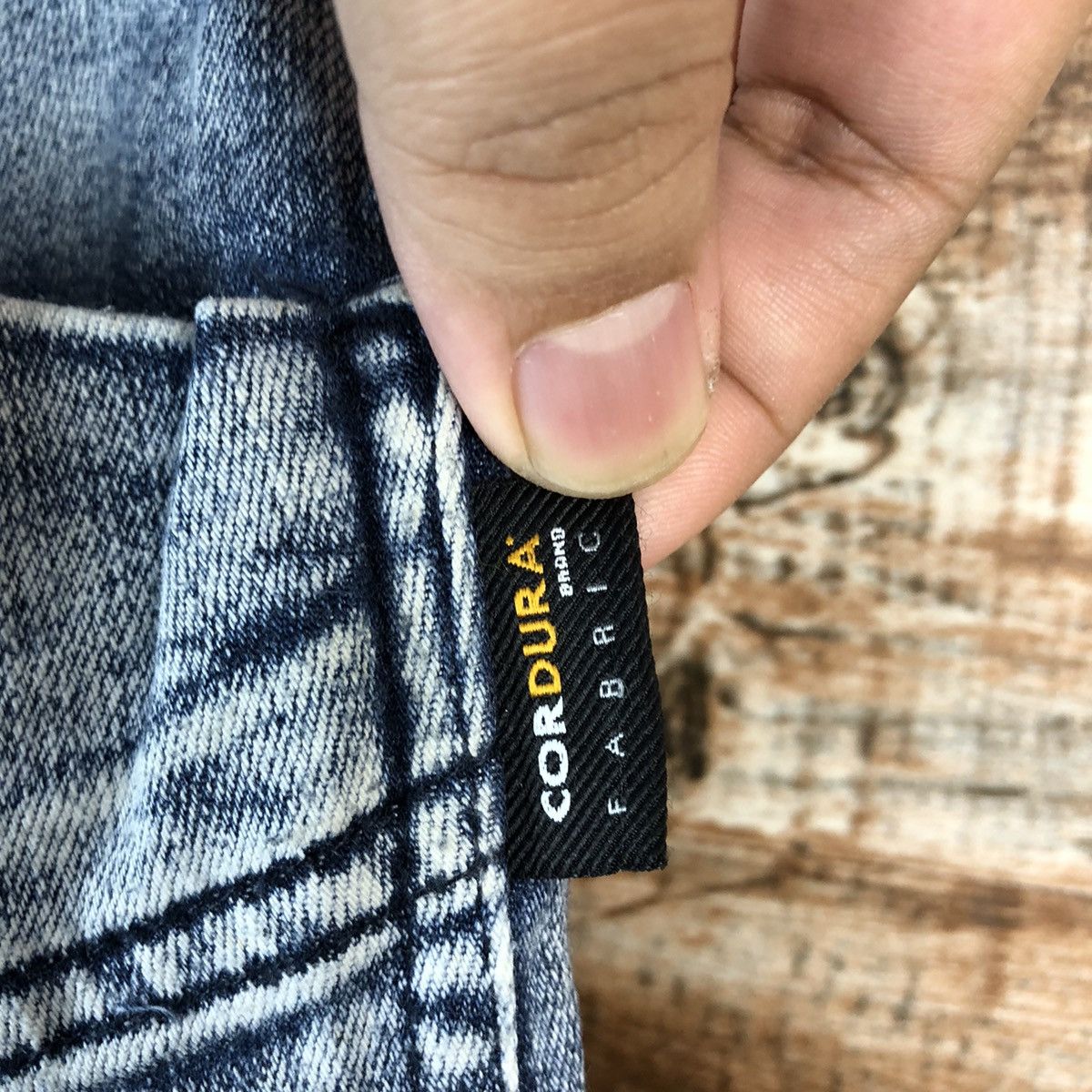 Japanese Brand Field Core Blue Denim utility tactical jogger Pants #A2173 Size US 32 / EU 48 - 22 Thumbnail