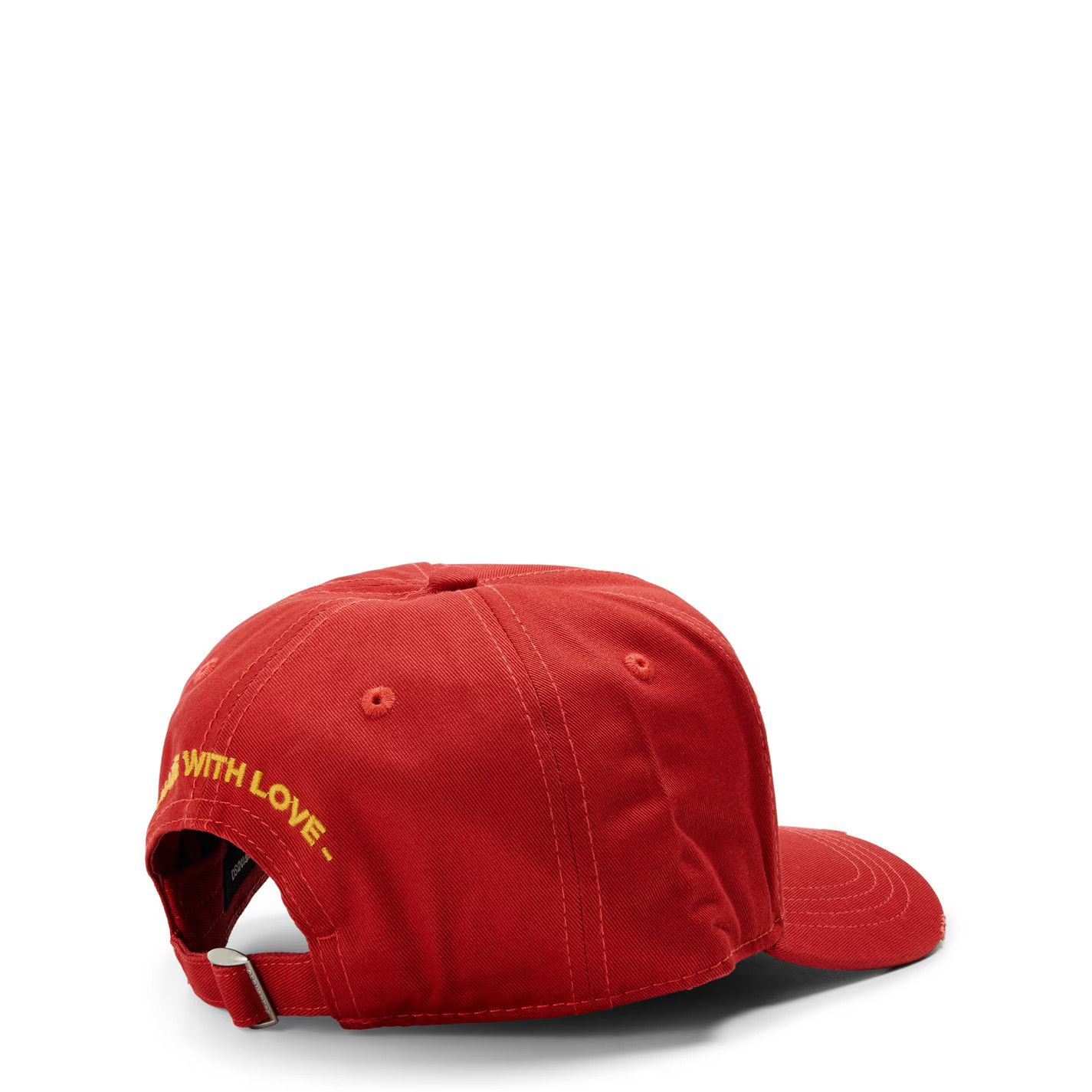 Dsquared2 o1g2r1mq0426 Size: OS / Wild Journey Baseball Hat / Cap Red Size ONE SIZE - 2 Thumbnail