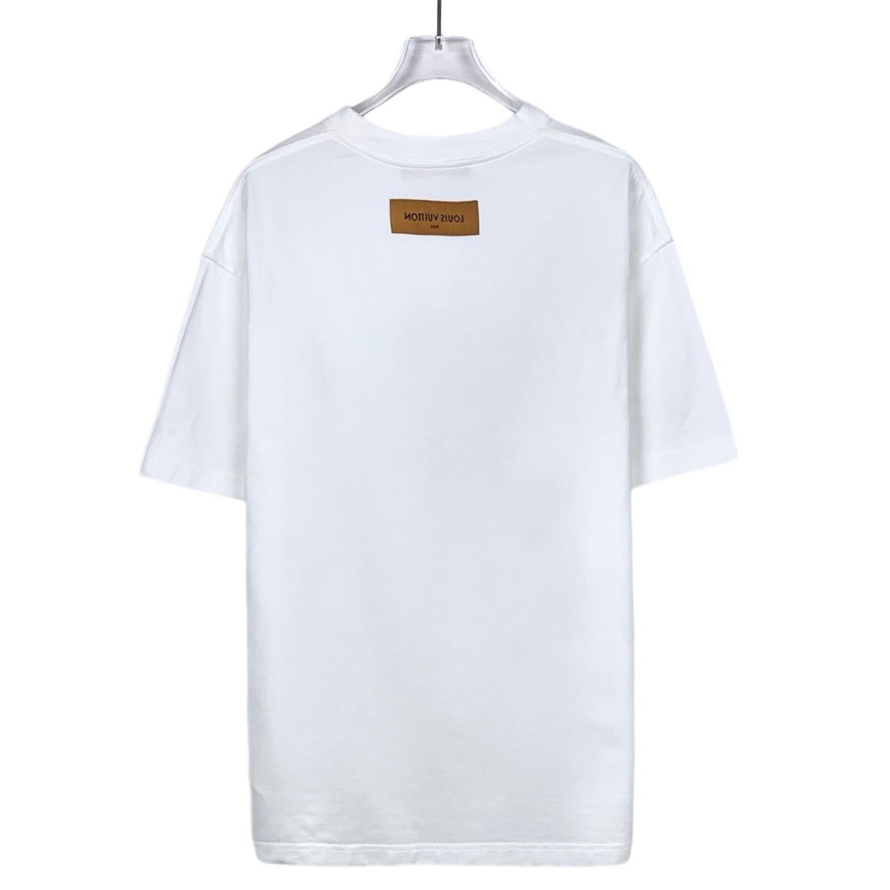 Louis Vuitton Louis Vuitton 2022 White Cotton Floral Logo T-Shirt (Size L) Size US L / EU 52-54 / 3 - 7 Thumbnail