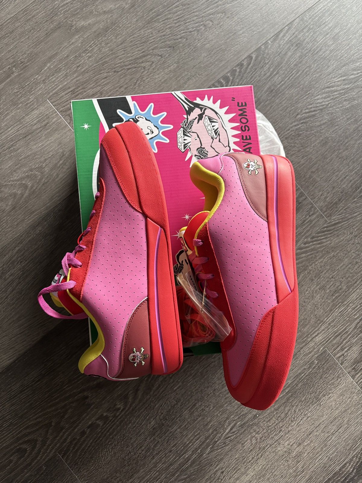 Icecream × Reebok REEBOK X BBC BOARD FLIP SKATE SHOES Size US 11.5 / EU 44-45 - 4 Thumbnail
