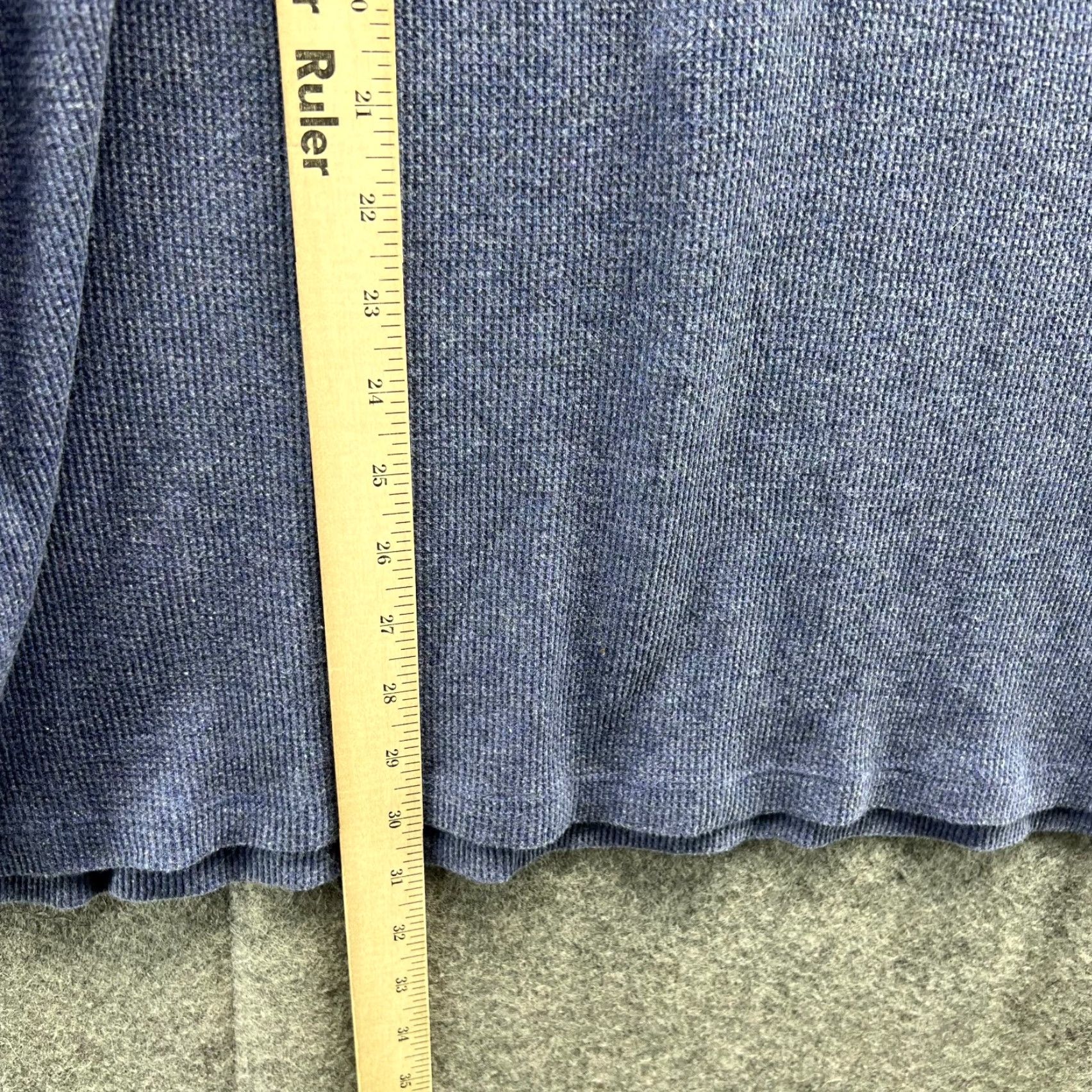 Vineyard Vines Vineyard Vines Shirt Mens 2XL Blue Whale Logo Long Sleeve Waffle Knit Cotton Size US XXL / EU 58 / 5 - 5 Thumbnail