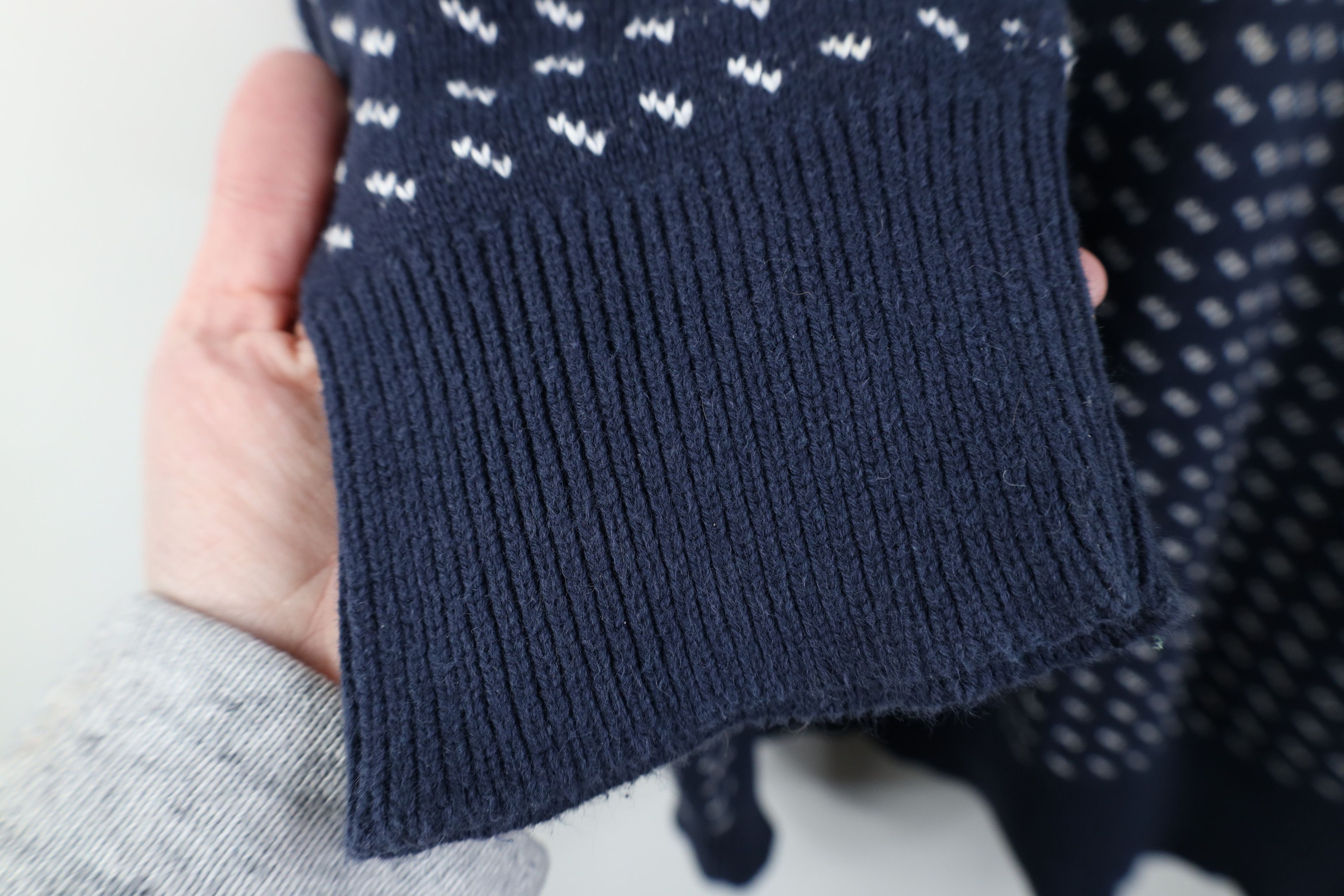 J.Crew Vintage Y2K J Crew Snowflake Fair Isle Cotton Knit Sweater Size US L / EU 52-54 / 3 - 8 Thumbnail