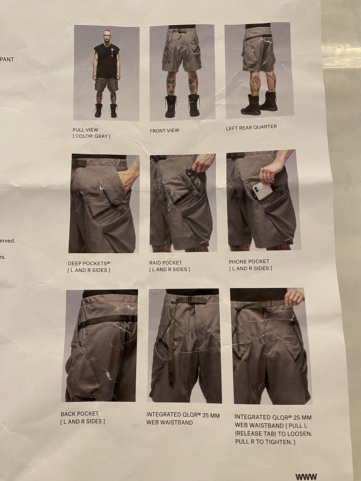 Acronym Acronym SP29-M Shorts XL Brand New Size US 38 / EU 54 - 22 Thumbnail