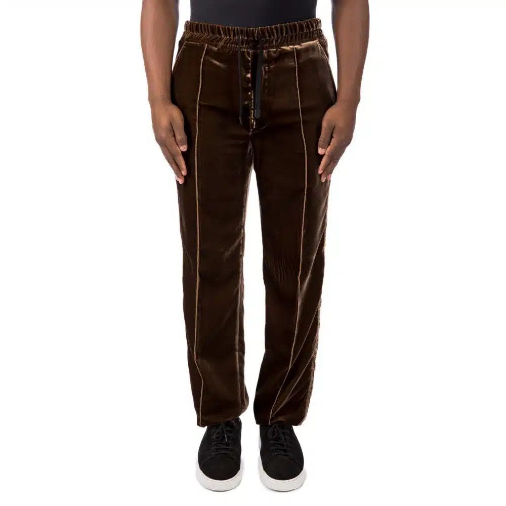 Tom Ford o1loc1c1024 734J42 Drawstring Trousers in Brown Size US 34 / EU 50 - 3 Thumbnail