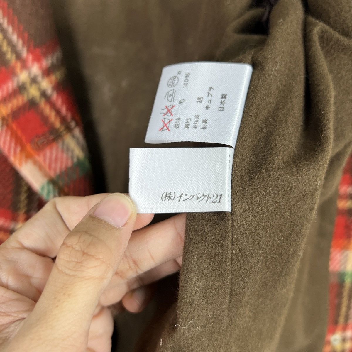 Ralph Lauren 🔥 RALPH LAUREN WOOL PLAID DOUBLE BREAST Size US S / EU 44-46 / 1 - 20 Thumbnail
