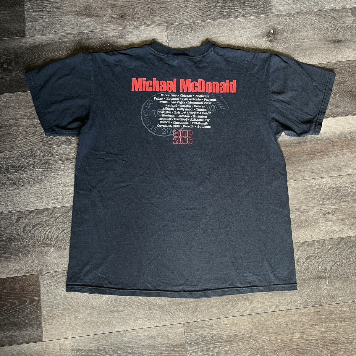 Band Tees Vintage 2006 Michael McDonald Tour Band T Shirt Doobie Bros Size US L / EU 52-54 / 3 - 2 Thumbnail