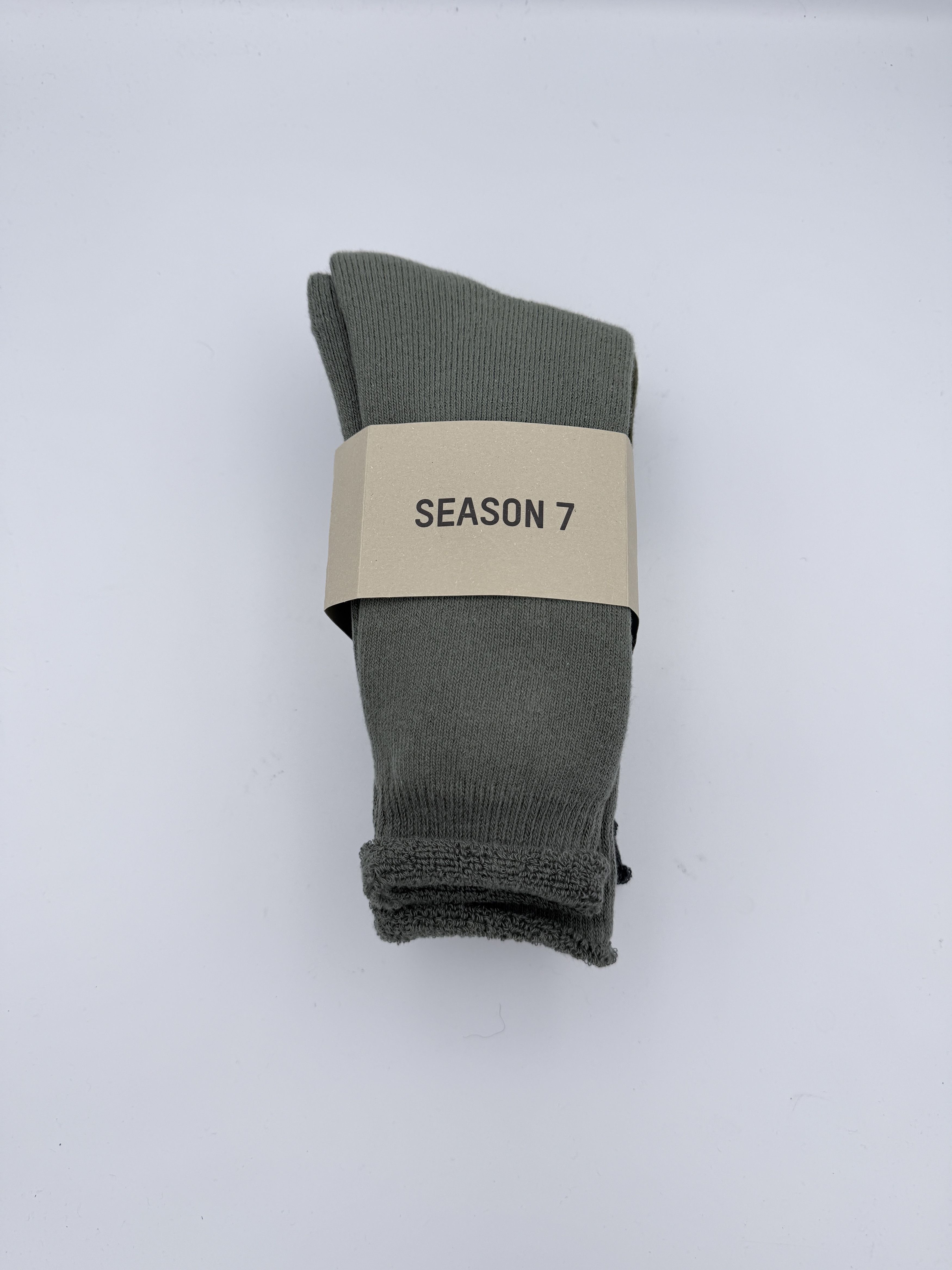 Yeezy Season 7 Bouclette Socks 3-Pack Size S/M