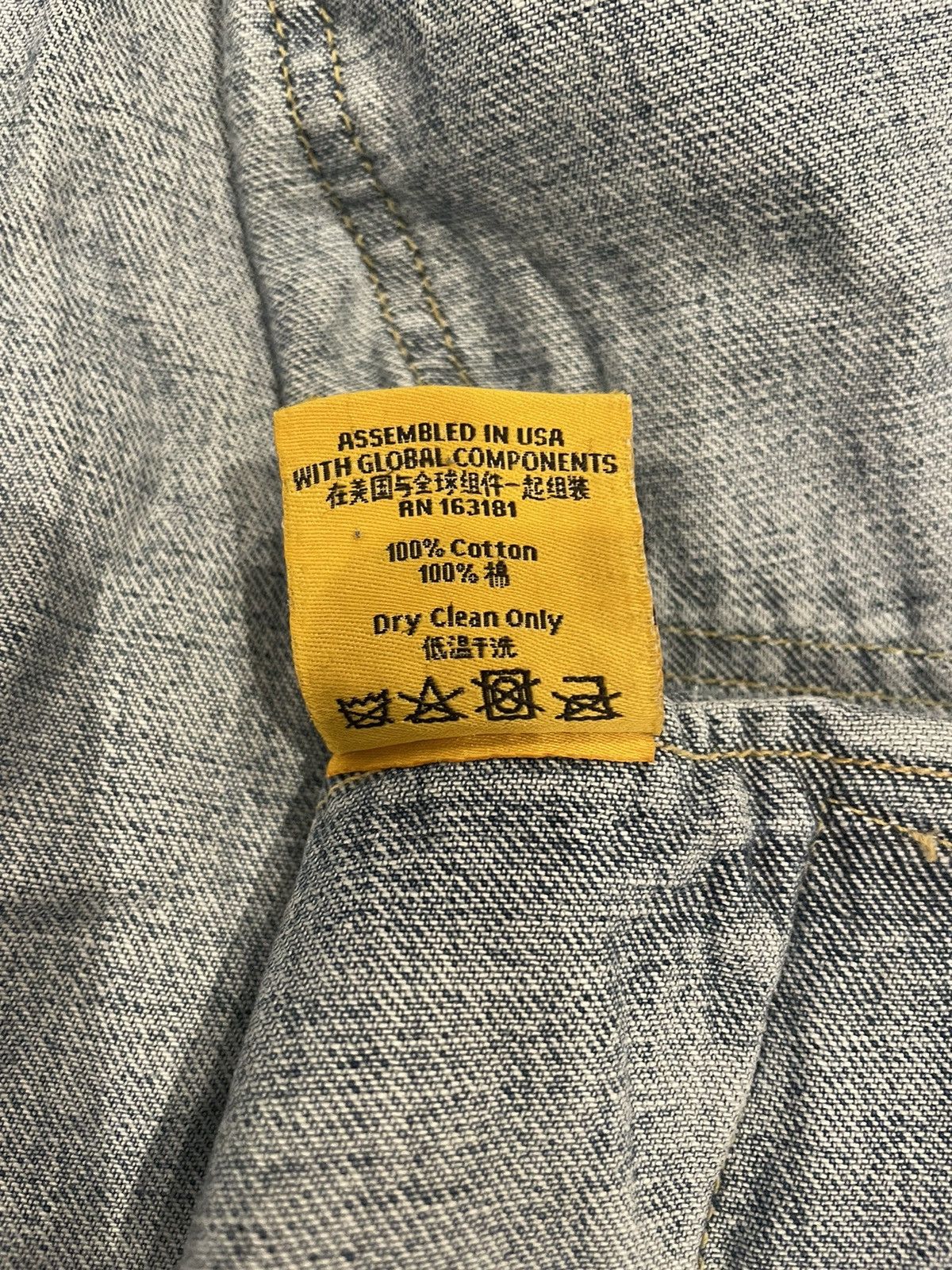 Rhude RhudexMcClaren Denim Jacket Size US M / EU 48-50 / 2 - 14 Thumbnail