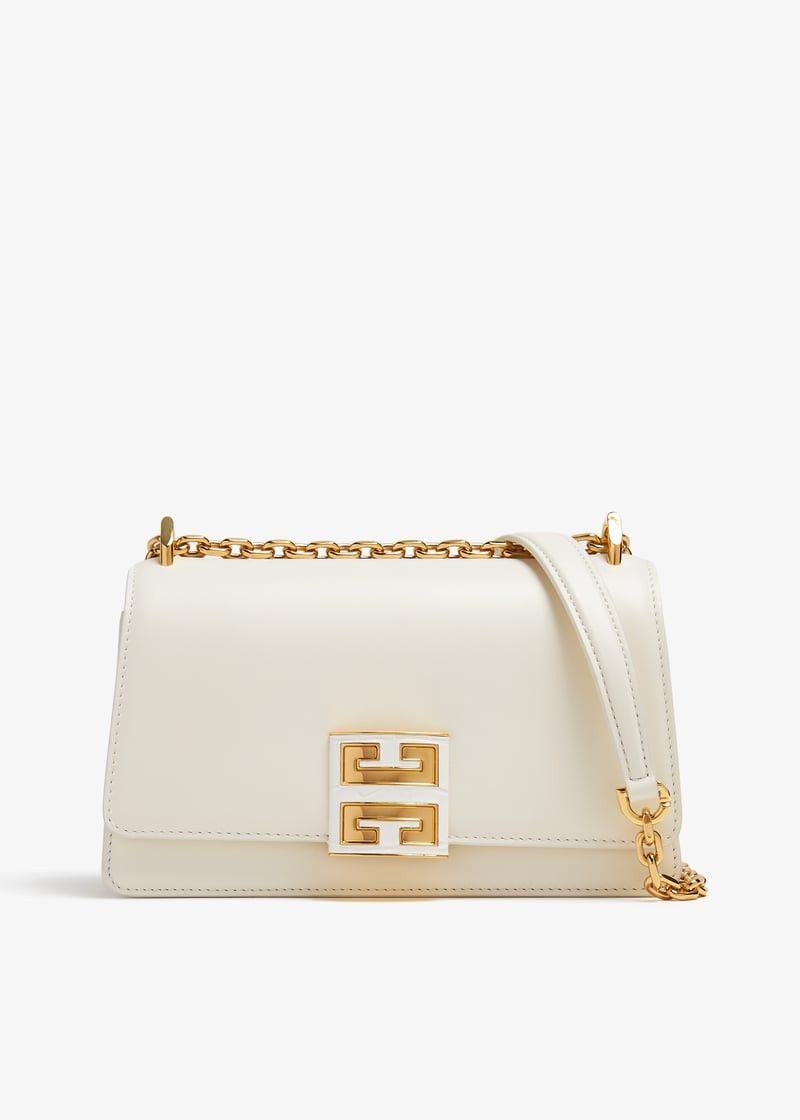 Givenchy o1w1db10525 Size: OS/4G Small Sliding Chain Bag in White Size ONE SIZE - 1 Thumbnail