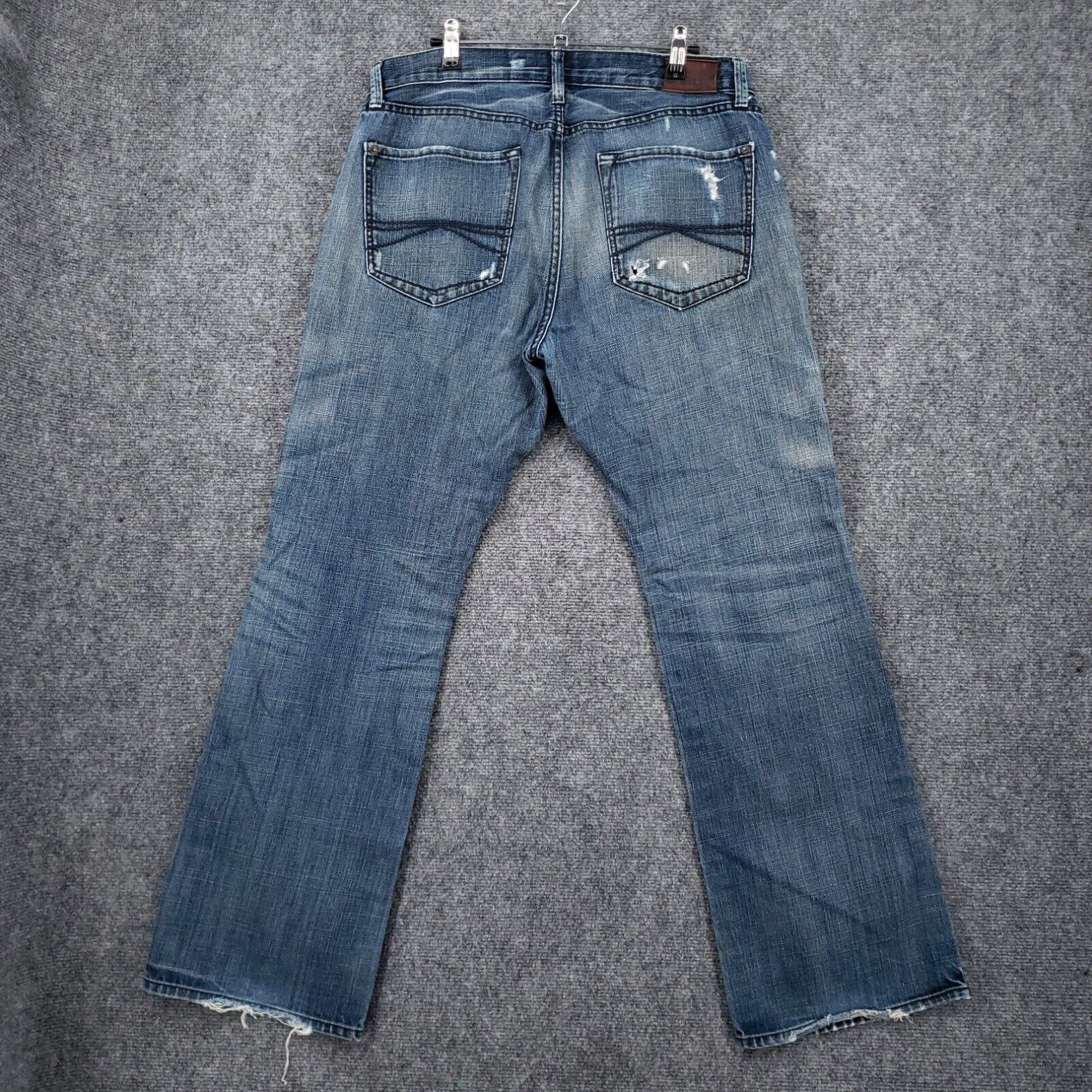Express VINTAGE Express Jeans Mens 33x30 Blue Rocco Slim Fit Low Rise Boot Cut Denim Grailed