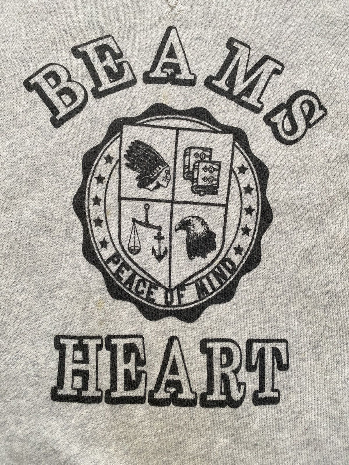 Beams Plus Vintage Beams Heart B.M.S.H 1943 Sweatshirt Size US M / EU 48-50 / 2 - 5 Thumbnail