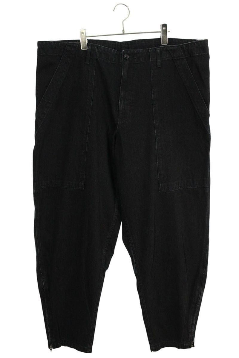 Yohji Yamamoto BLACK Scandal Yohji Yamamoto//Baker Denim Pants Size US 43 - 1 Thumbnail