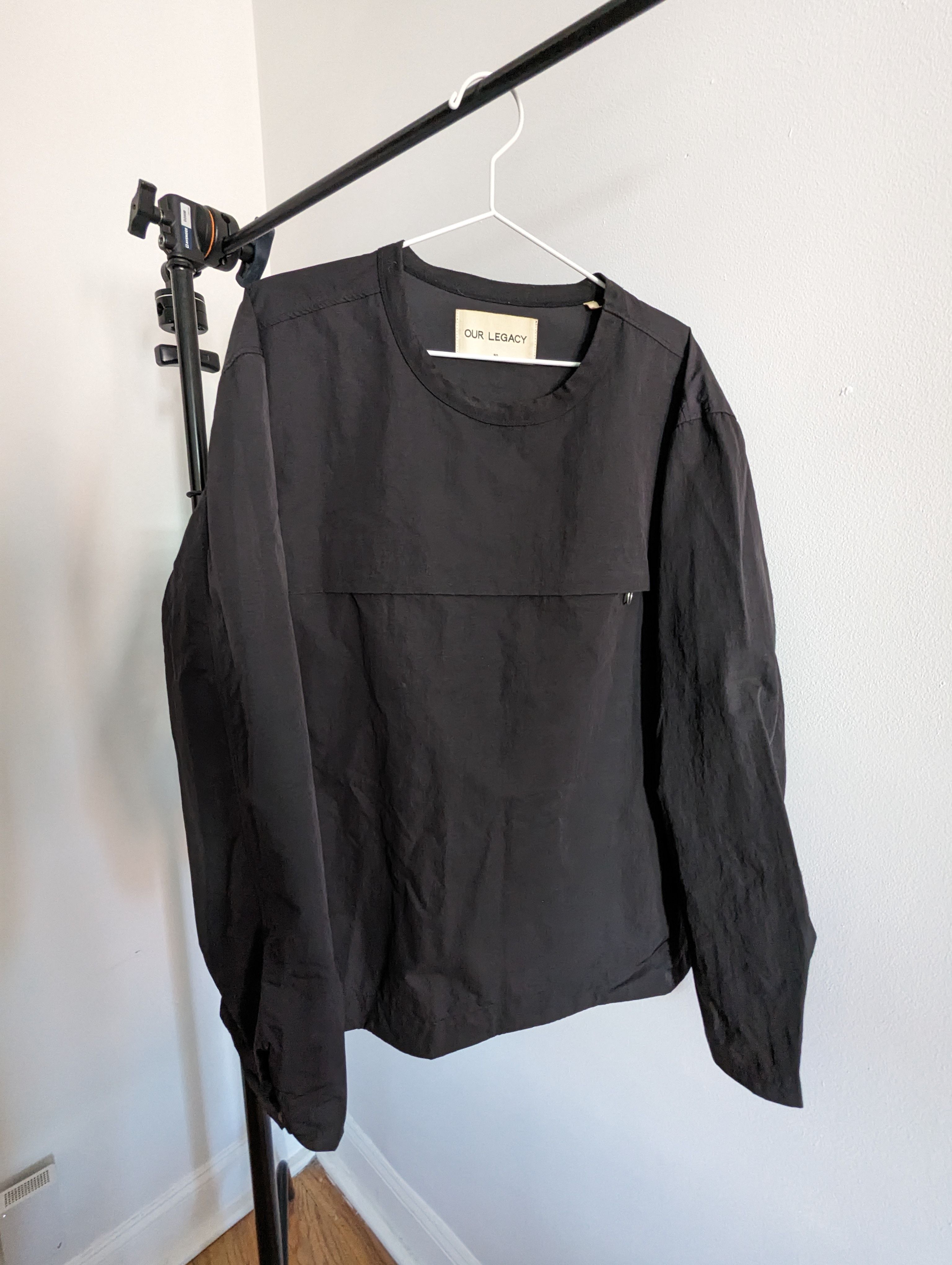 Pre-owned Our Legacy Black Pull Over / Windbreaker
