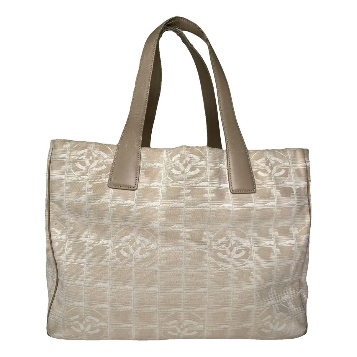 Beige Cotton Handbag