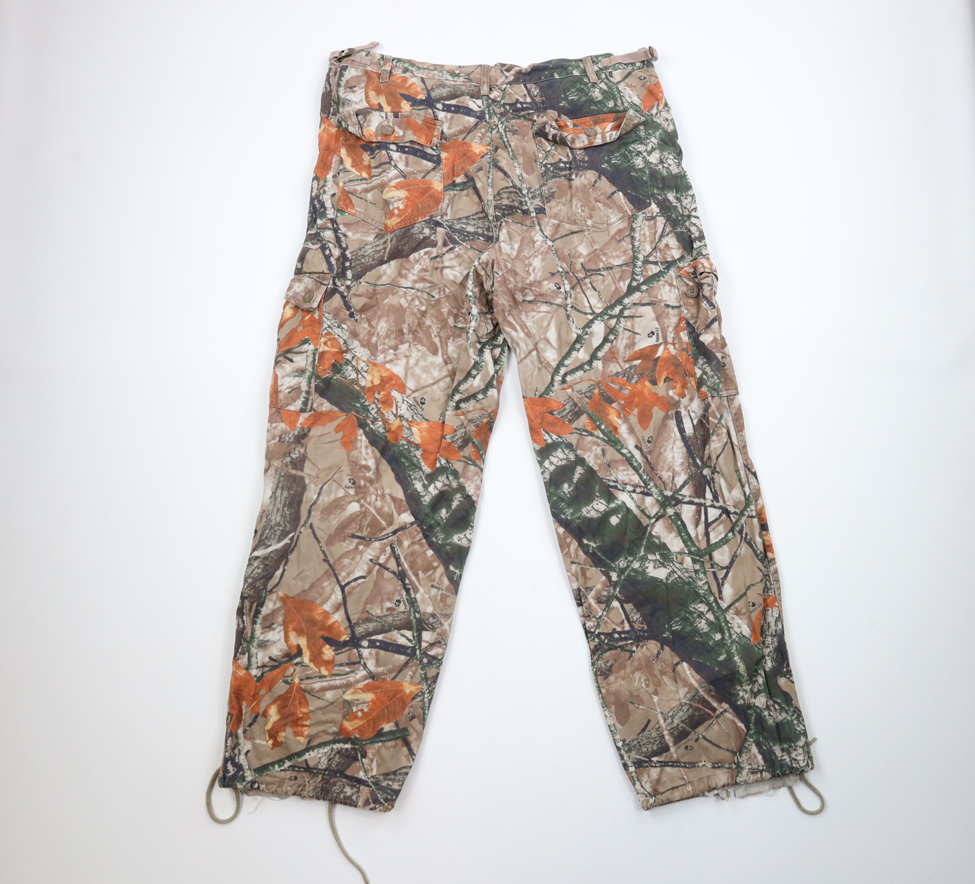 Vintage Vintage 90s Streetwear Camouflage Wide Leg Cargo Pants Size US 38 / EU 54 - 9 Thumbnail