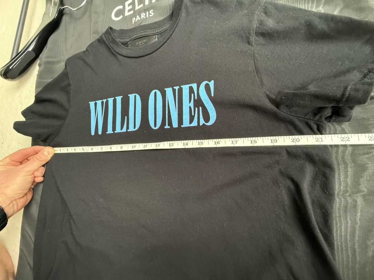 Amiri Amiri black blue ‘wild ones’ t shirt Size US M / EU 48-50 / 2 - 6 Thumbnail