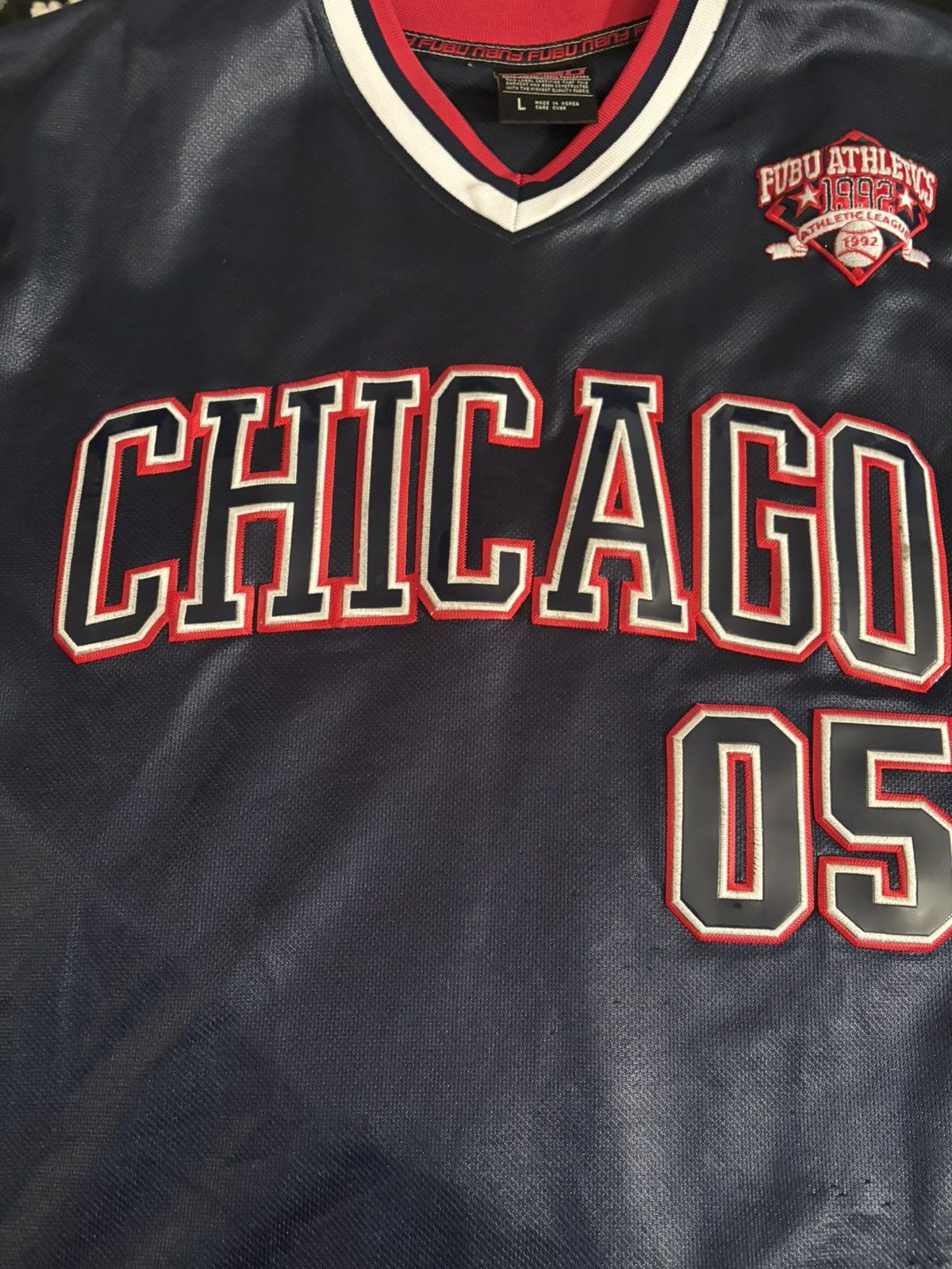 Fubu × Vintage Vintage Y2K FUBU Chicago ‘05 Limited Edition Jersey Size US L / EU 52-54 / 3 - 5 Thumbnail