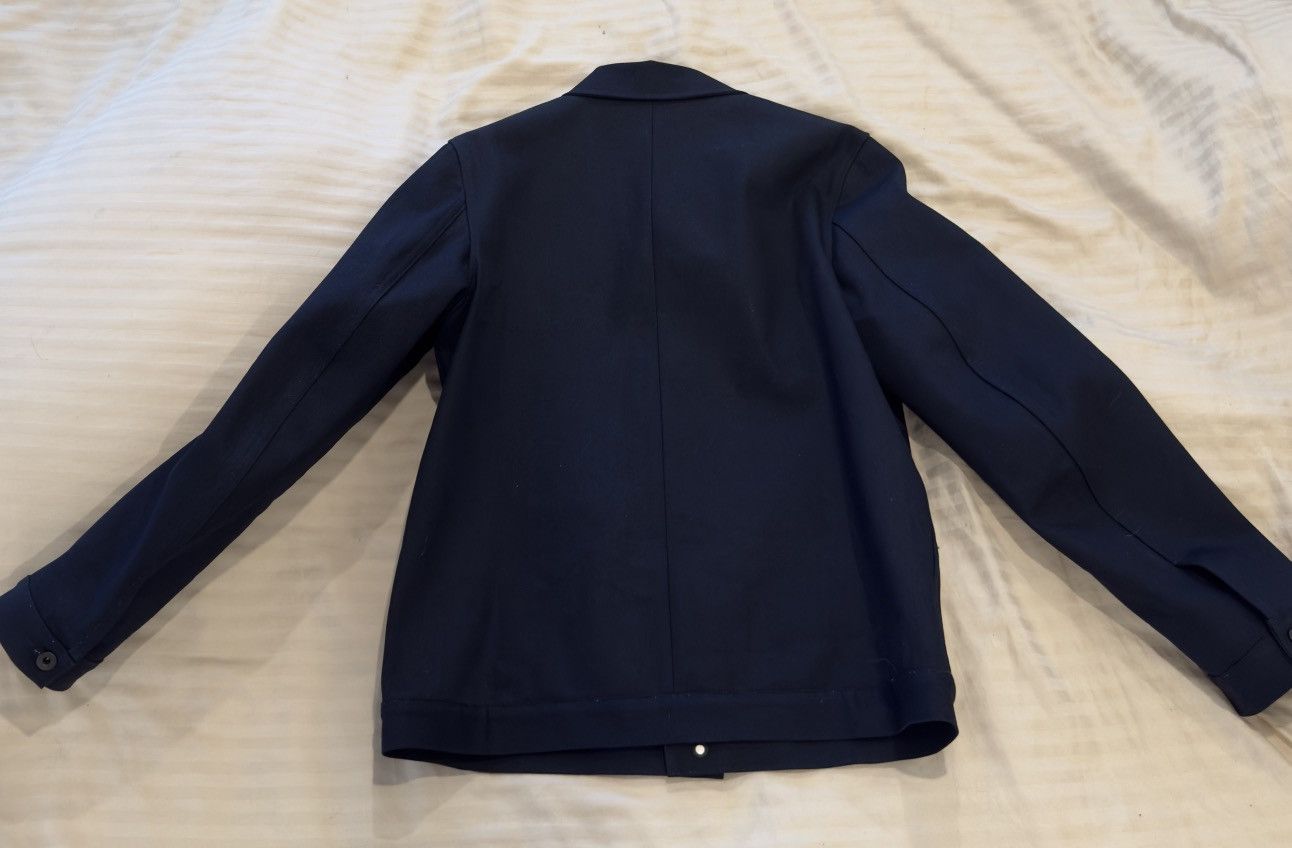 Japanese Brand Indigo/Black Selvedge Denim Heritage Jacket Size US L / EU 52-54 / 3 - 4 Thumbnail
