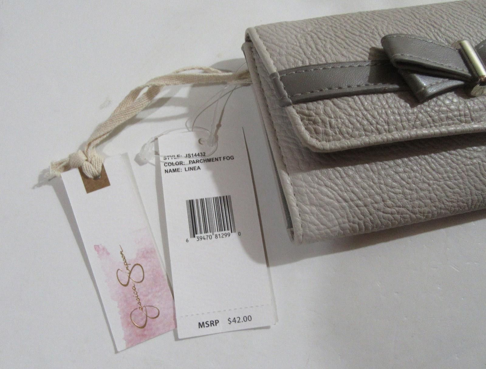 Other Jessica Simpson Linea Trifold Wallet Parchment Fog Grey Size ONE SIZE - 4 Thumbnail