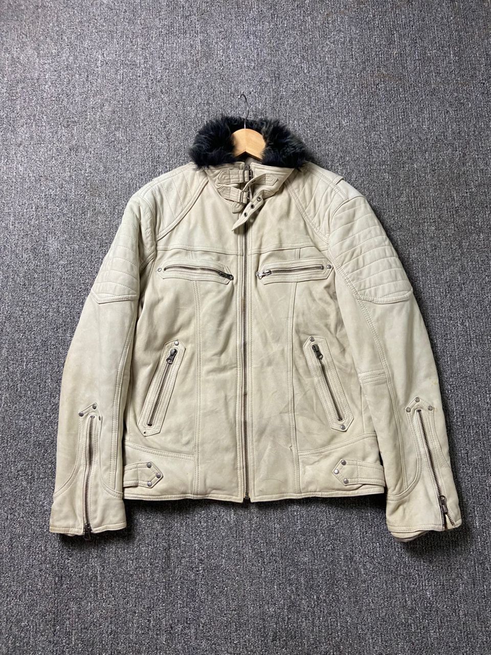 Japanese Brand Wind Armor Nichiwa Soft Leather Jacket (182) Size US XS / EU 42 / 0 - 1 Thumbnail