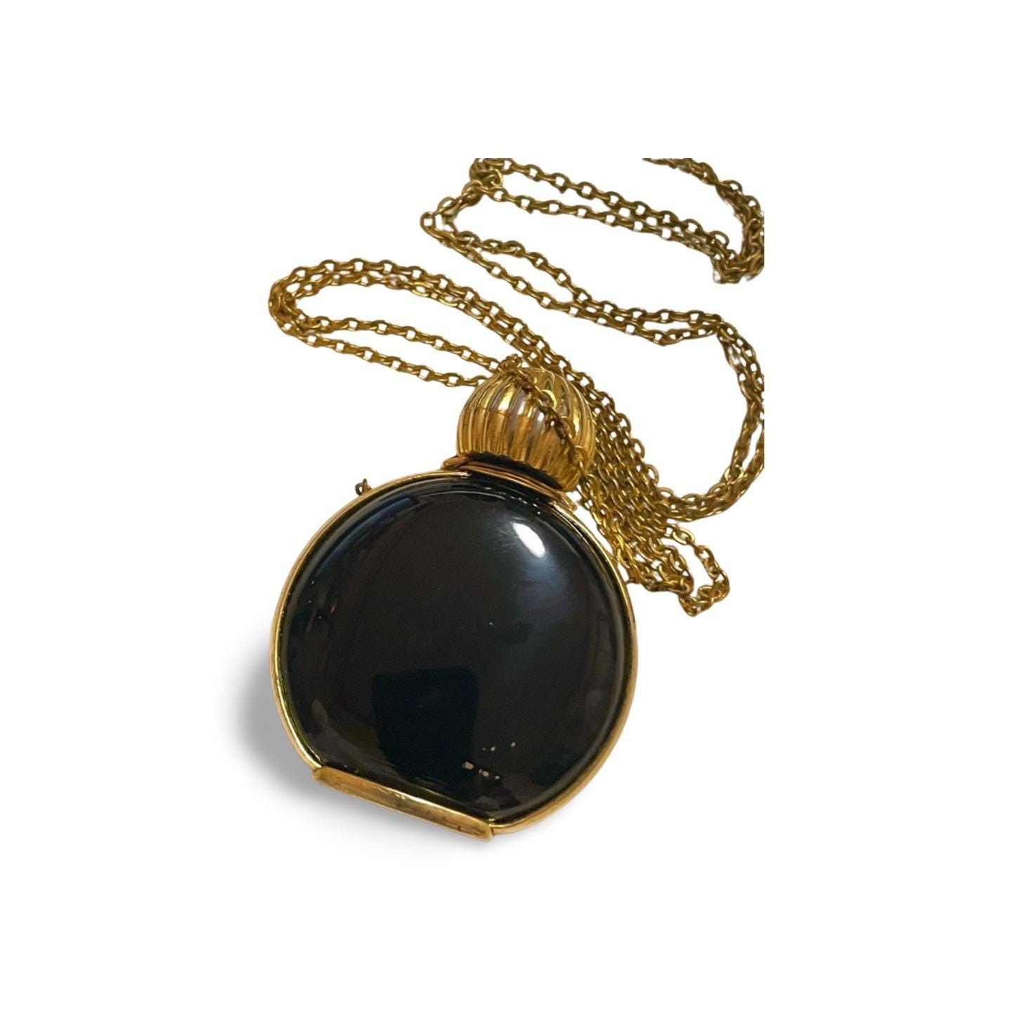 Lanvin 80’s vintage Lanvin g necklace with logo perfume bottle Size ONE SIZE - 5 Thumbnail