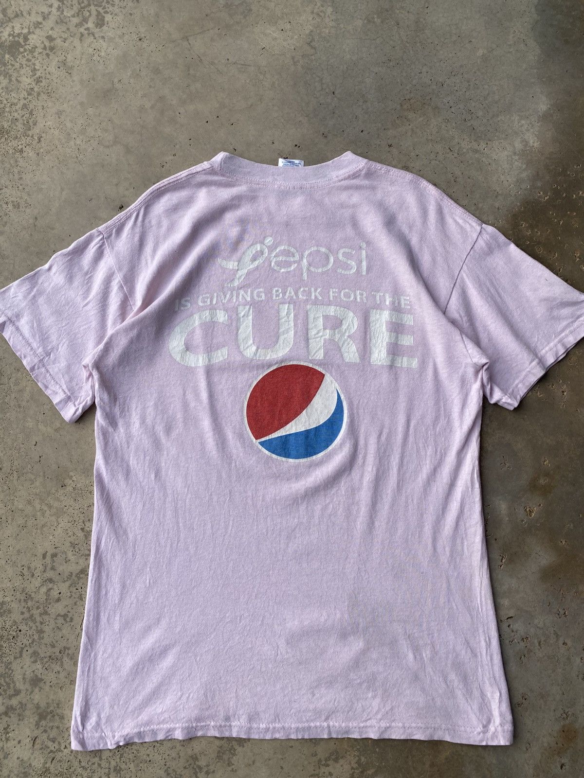 Jerzees Vintage Y2K Jerzees Pepsi Backhit Printed T-Shirt Size US S / EU 44-46 / 1 - 4 Thumbnail