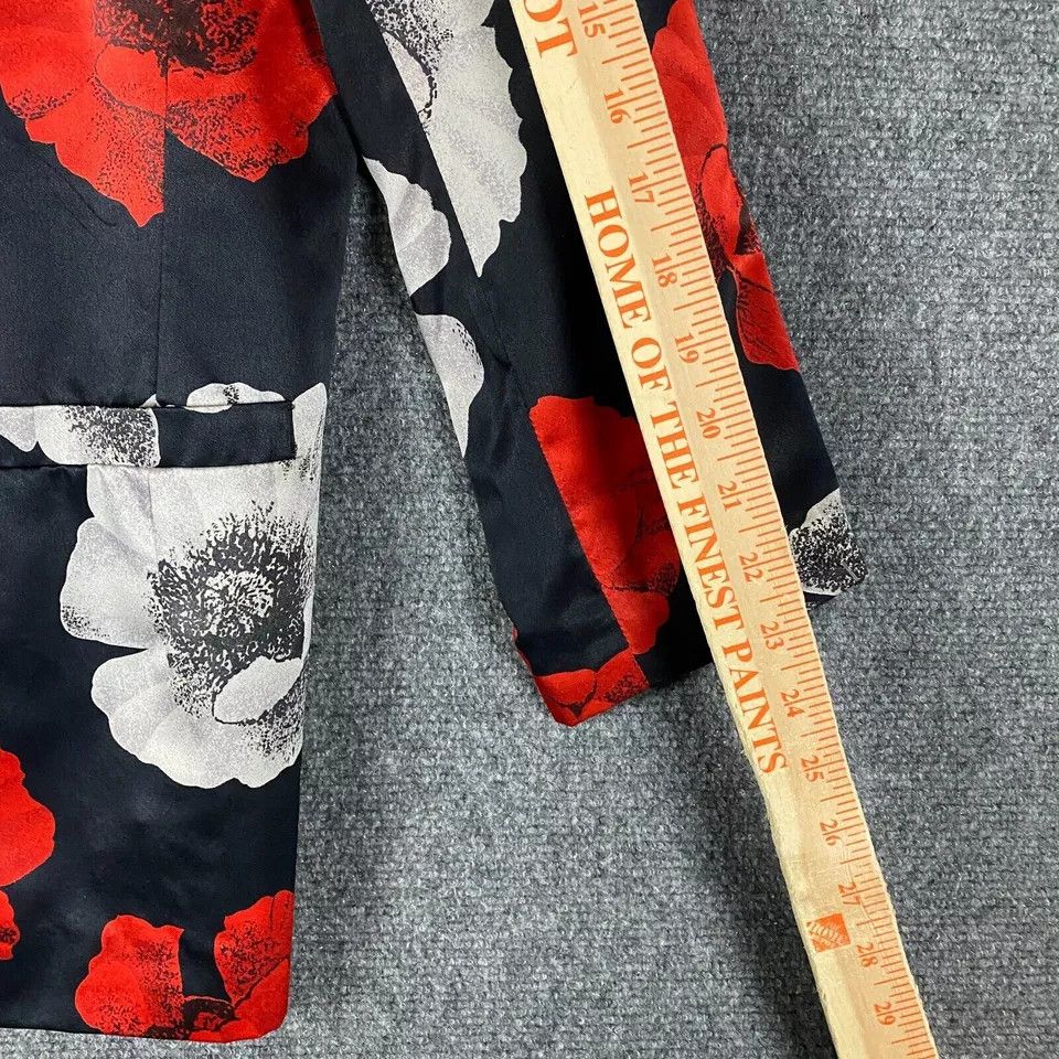 Oleg Cassini Oleg Cassini Top Women's Size 8 Floral Polyester Long Sleeve Size M / US 6-8 / IT 42-44 - 6 Thumbnail