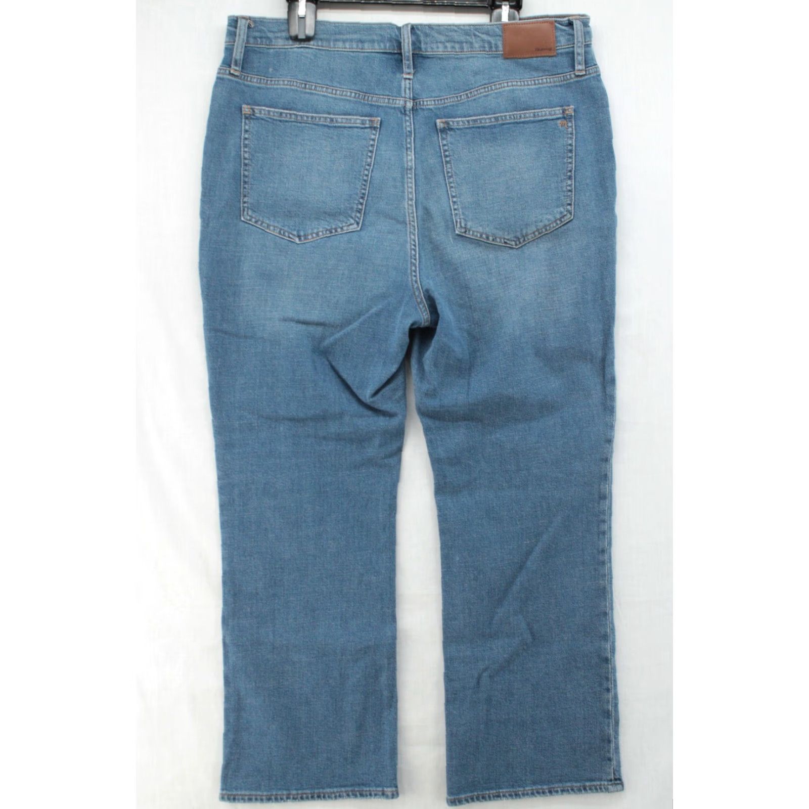 Madewell Madewell Slim Denim Boot Jean Womens 36 High Rise Distressed Medium Wash NA931 Jeans Size 25" / US 0 / IT 36 - 5 Thumbnail