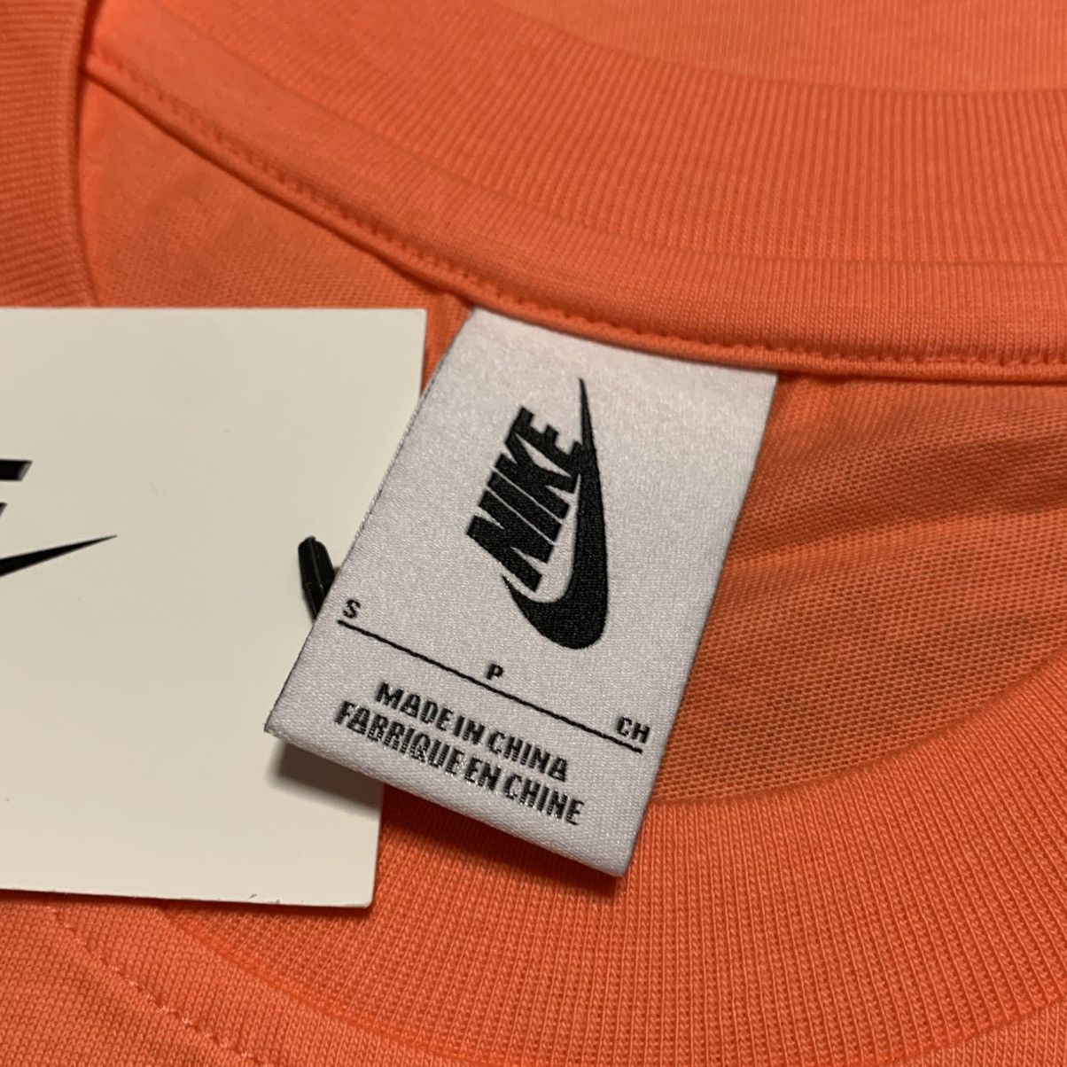 Off-White Off White Nike Small NRG A6 Tie Graphic Orange Tee Virgil Size US S / EU 44-46 / 1 - 5 Thumbnail