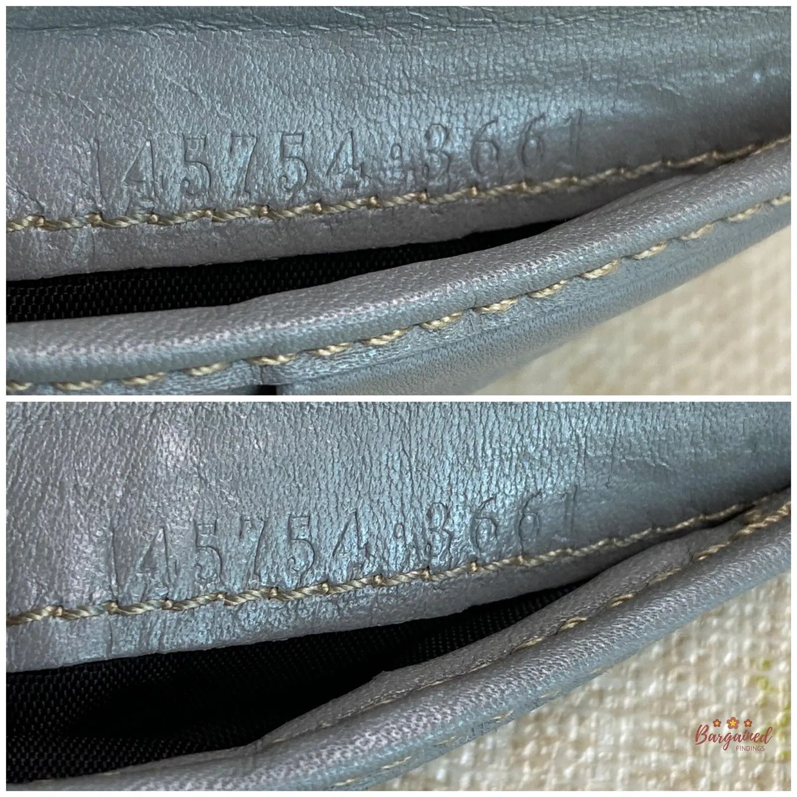 Gucci GUCCI Light Gray GG Guccissima Leather Bifold Men's Wallet Size ONE SIZE - 7 Thumbnail