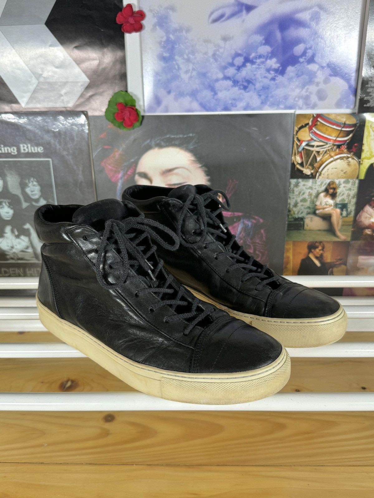 The Last Conspiracy High Top Leather Shoes Size US 9 / EU 42 - 1 Thumbnail