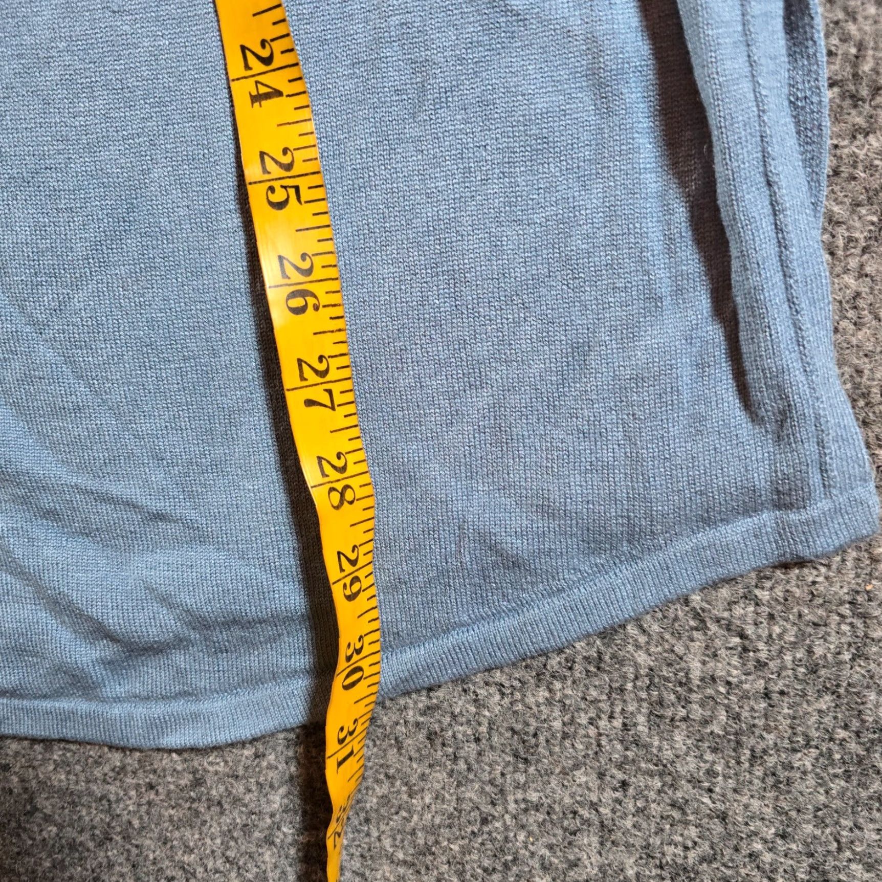 J. Jill J Jill Sweater Womens Size Large Blue Wool Blend Long Round Neck Sleeve Casual Womens Pullover Classic Size L / US 10 / IT 46 - 6 Thumbnail