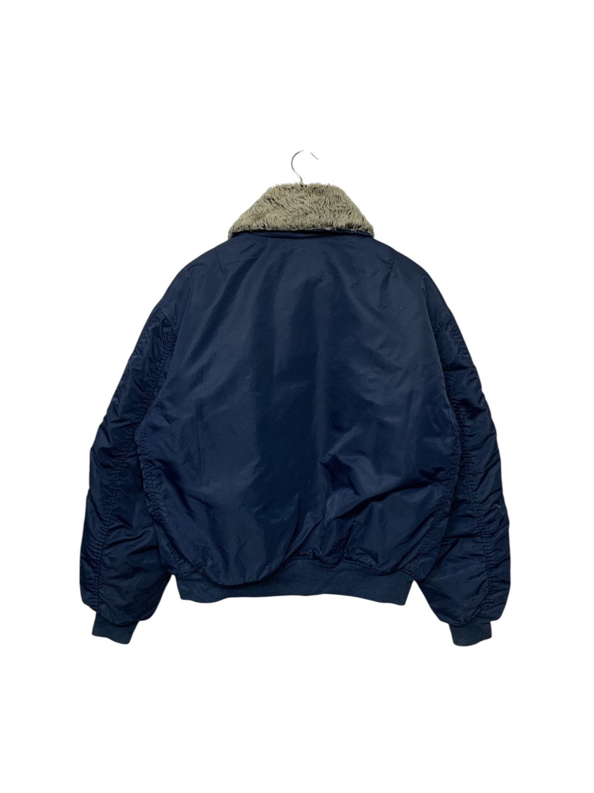 Other Vintage 90's Firefox Bombers Flight Jacket Zipper Down Size US L / EU 52-54 / 3 - 4 Thumbnail