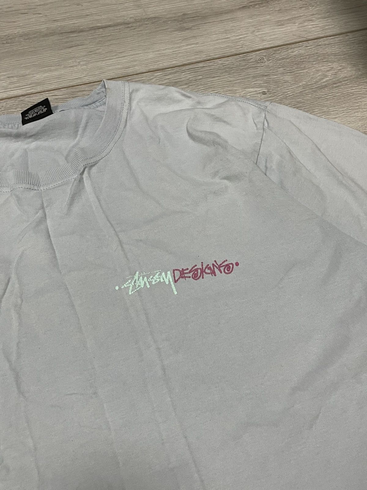 Stussy Stussy big logo Positive Vibration T-shirt Size US L / EU 52-54 / 3 - 4 Thumbnail
