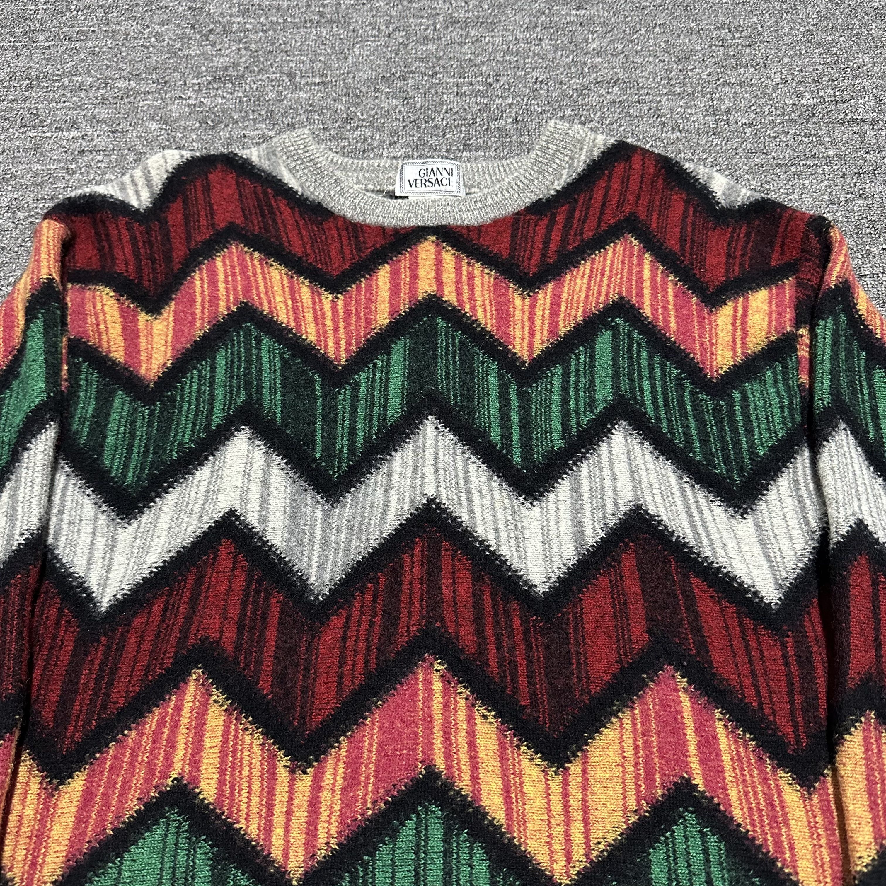 Versace Gianni Versace Knitwear Size US M / EU 48-50 / 2 - 2 Thumbnail