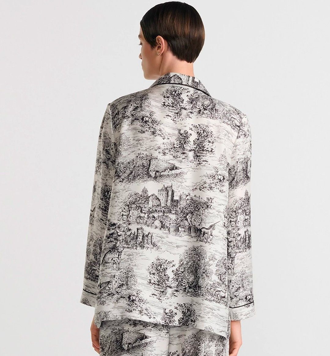 Dior o1bcso1str0126 Button Ups in Silk Size XL / US 12-14 / IT 48-50 - 5 Thumbnail