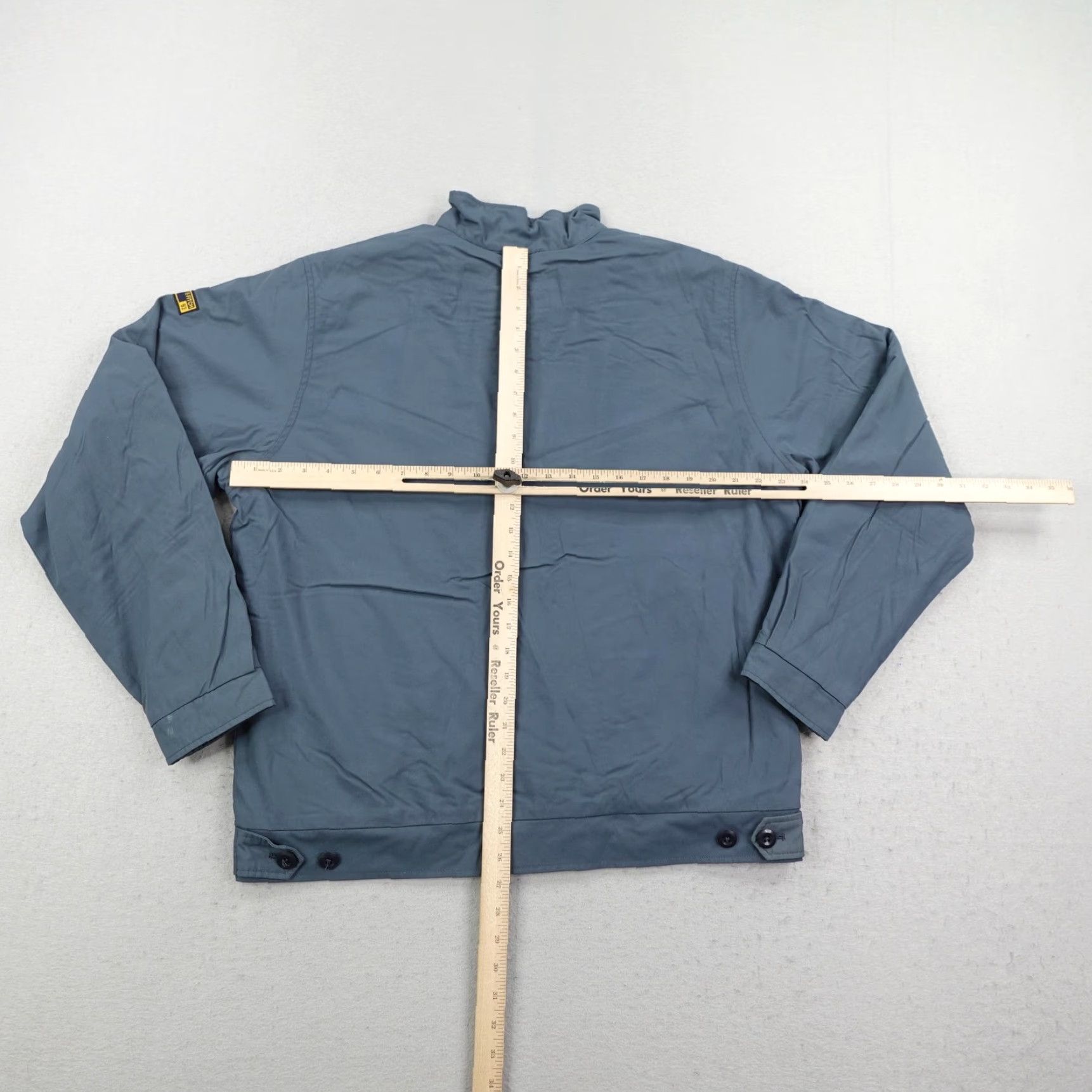 Abercrombie & Fitch Vintage Abercrombie & Fitch Jacket Mens Large Blue Fleece Lined Windbreaker Coat Size US XL / EU 56 / 4 - 6 Thumbnail