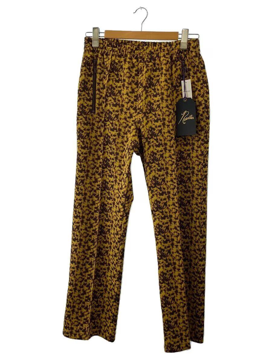 Needles Needles Polyester Track Pants Yellow Size US 30 / EU 46 - 1 Thumbnail