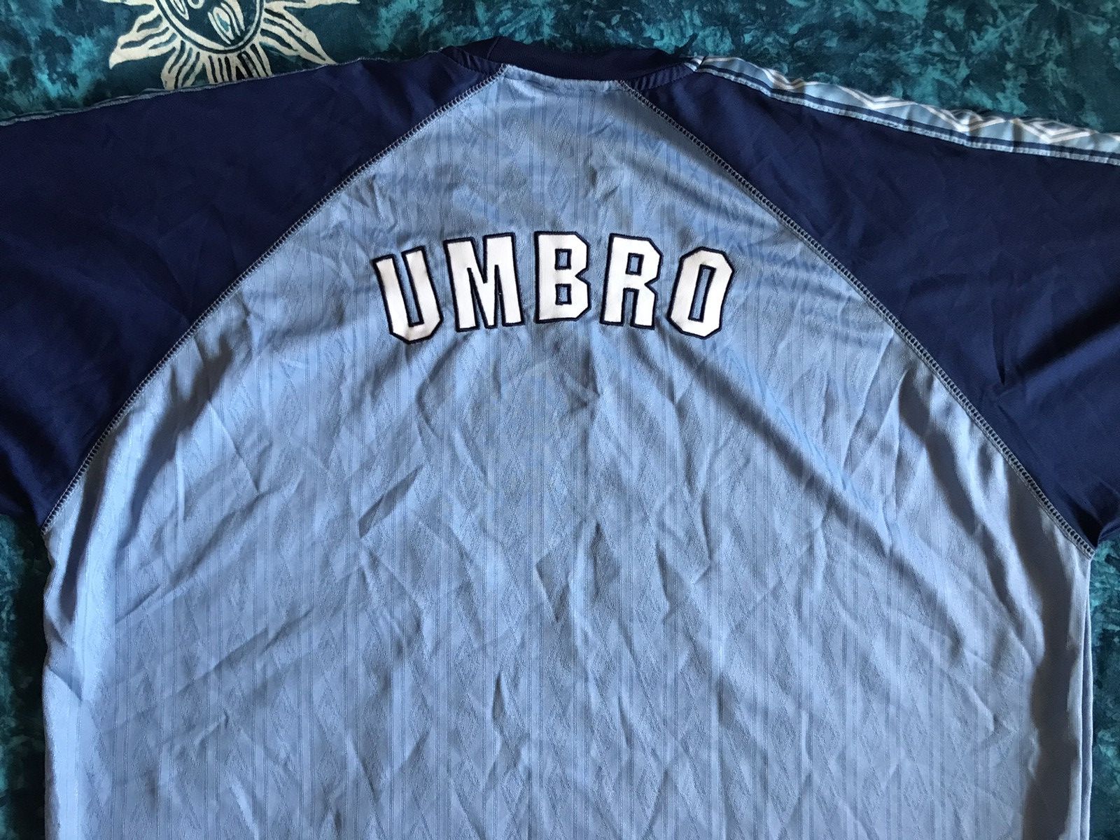 Vintage Vintage Umbro Big Logo Shirt Soccer Jersey Football Size US XL / EU 56 / 4 - 20 Thumbnail