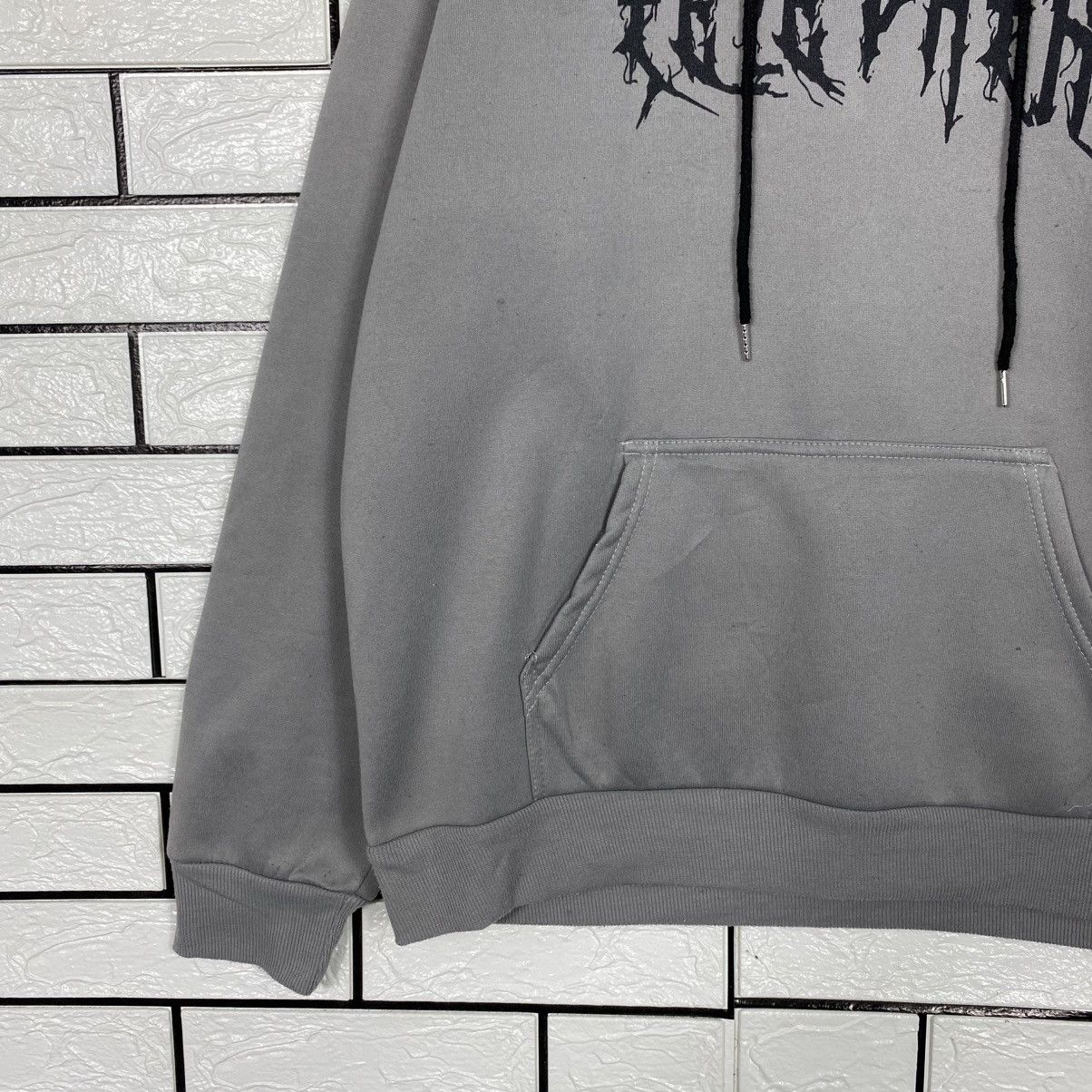 Japanese Brand Punk Design Hoodie Big Logo Romwe Issey Miyake Size US L / EU 52-54 / 3 - 5 Thumbnail