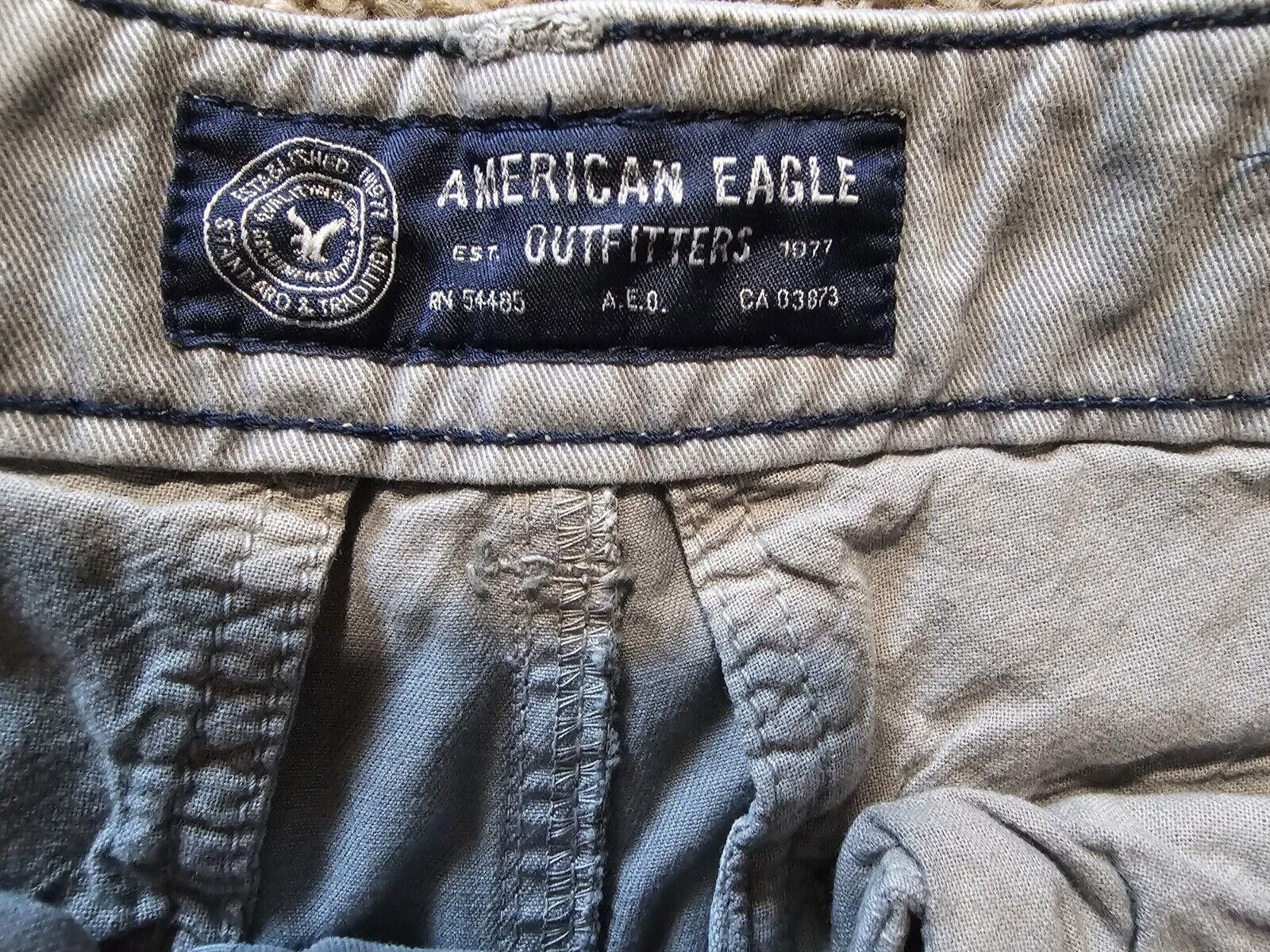 Designer American Eagle Shorts 28 Bermuda Longer Length 11” Inseam Size US 28 / EU 44 - 2 Thumbnail