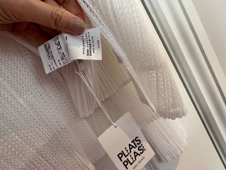 Issey Miyake Issey Miyake size:3 A white hollowed-out coat Size M / US 6-8 / IT 42-44 - 6 Thumbnail