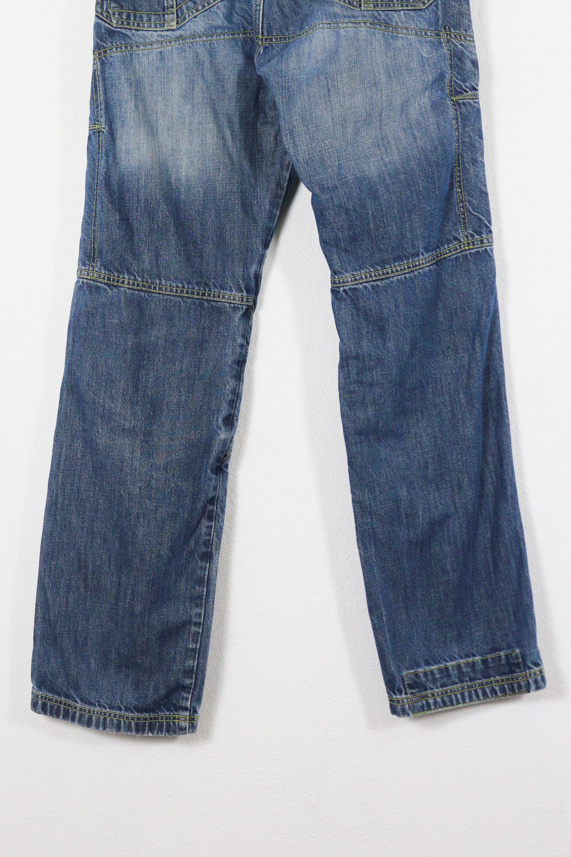 Japanese Brand Vintage POLO Motorrad Racing Moto Jeans Denim Pants Y2K Size US 32 / EU 48 - 8 Thumbnail