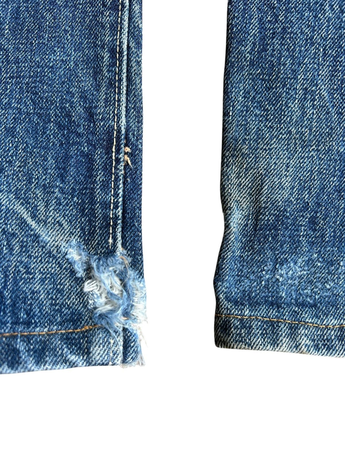 Japanese Brand × Kapital × Vintage Denime Selvedge Distressed Faded Denim Jeans Size US 32 / EU 48 - 8 Thumbnail