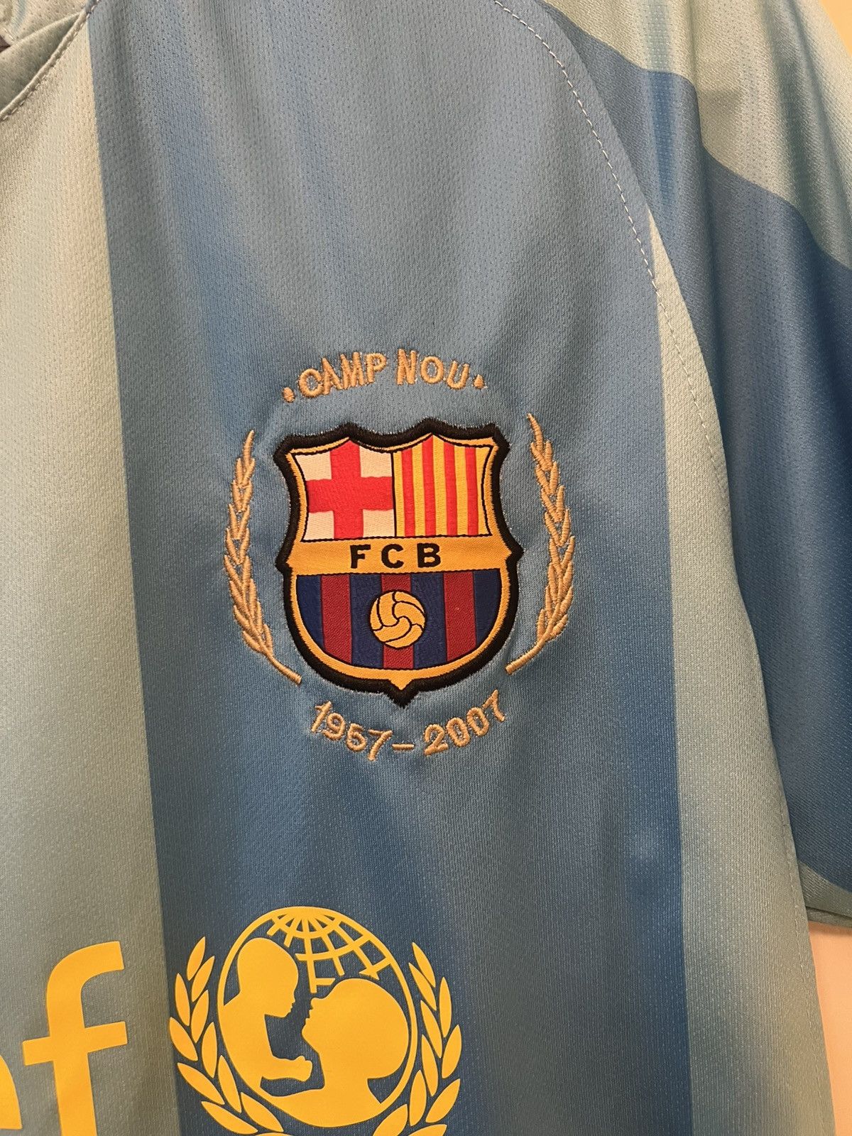 Other Nike Barcelona 07-08 away kit Size US L / EU 52-54 / 3 - 3 Thumbnail