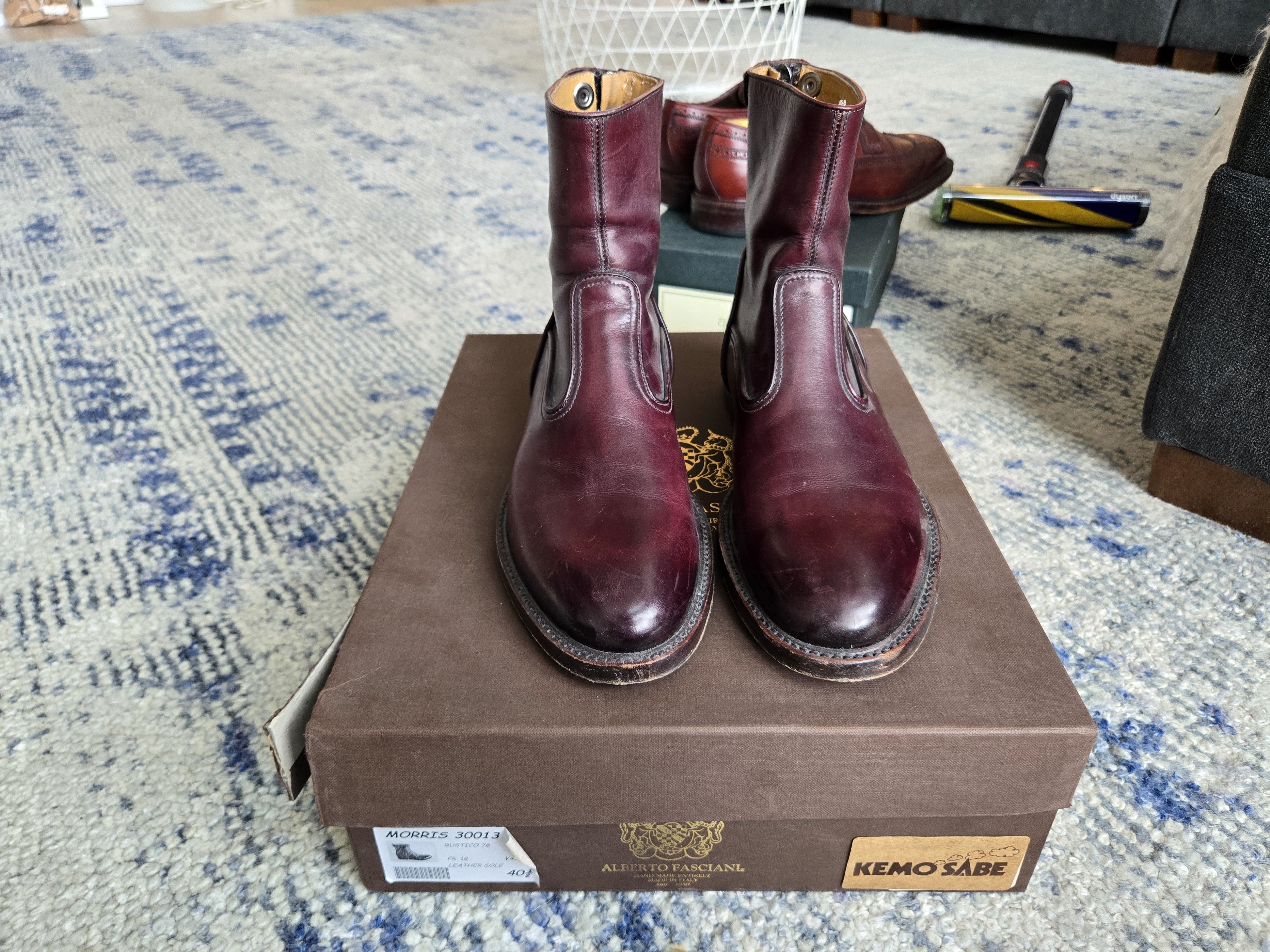 Alberto Fasciani Alberto Fasciani Zip-Up Ankle Boots Size US 7.5 / EU 40-41 - 2 Thumbnail